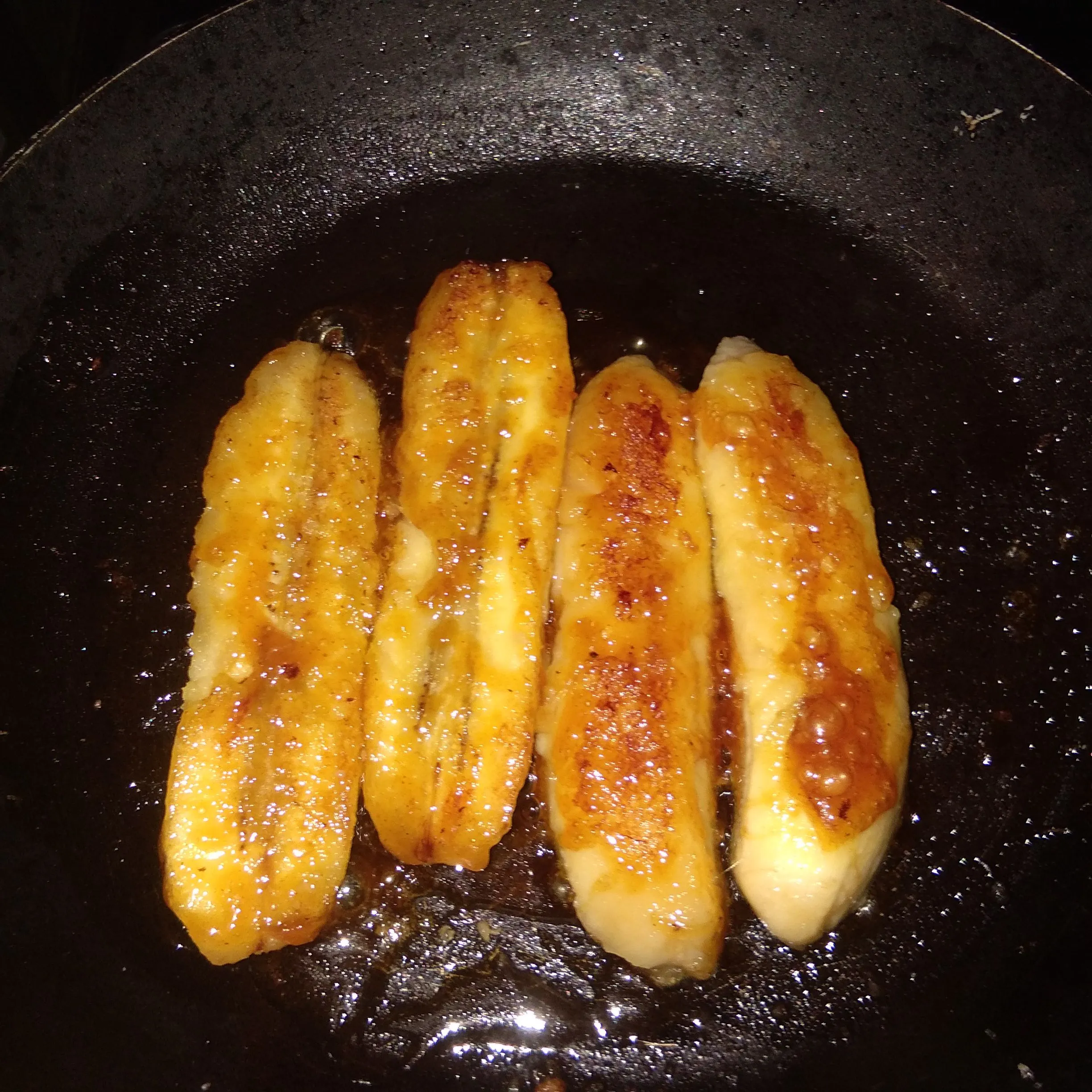 Step 5 Pisang Karamel