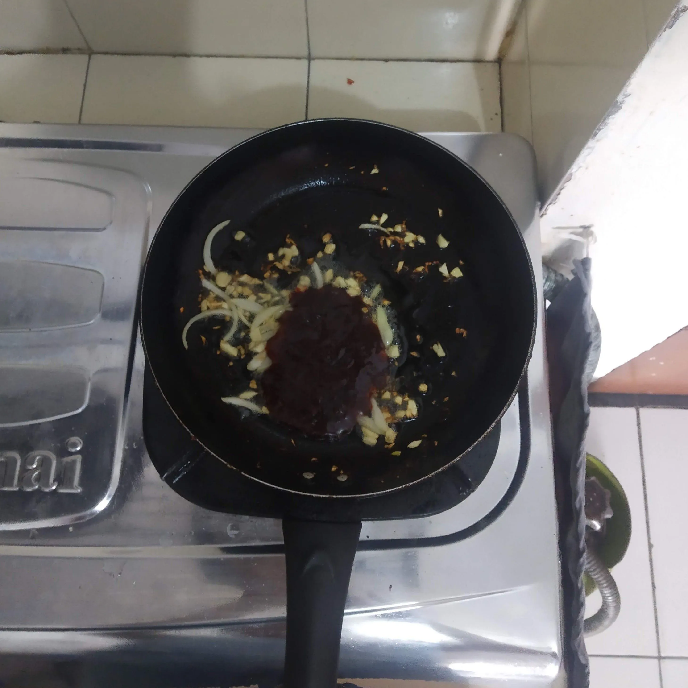 Step 3 Chicken Karage Saus Pedas Manis