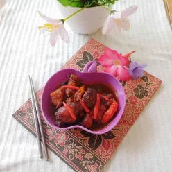 Ayam kecap Pedas