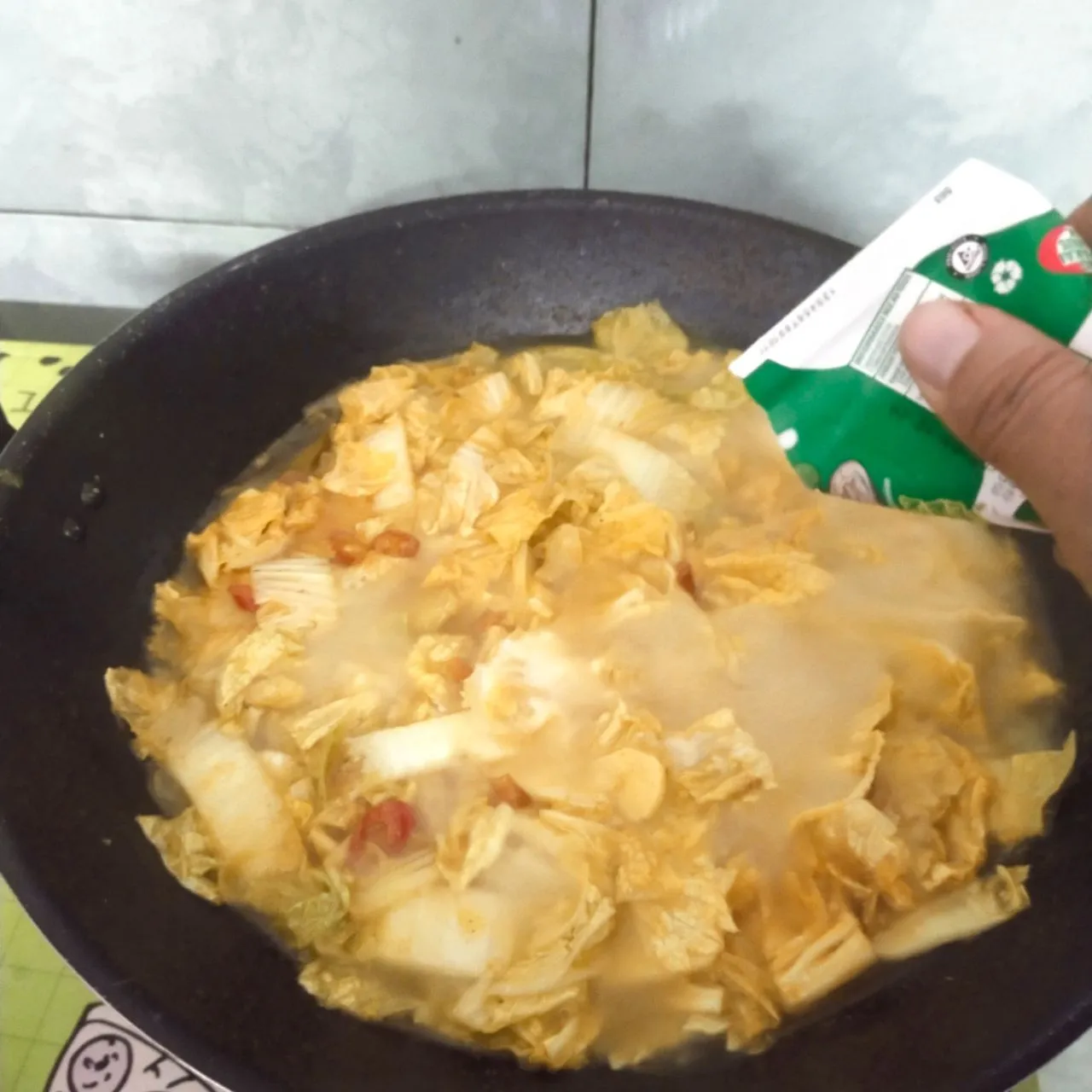 Step 4 Lodeh Sawi Putih