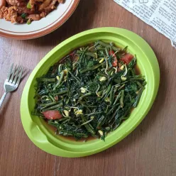 Tumis Kangkung Kecambah