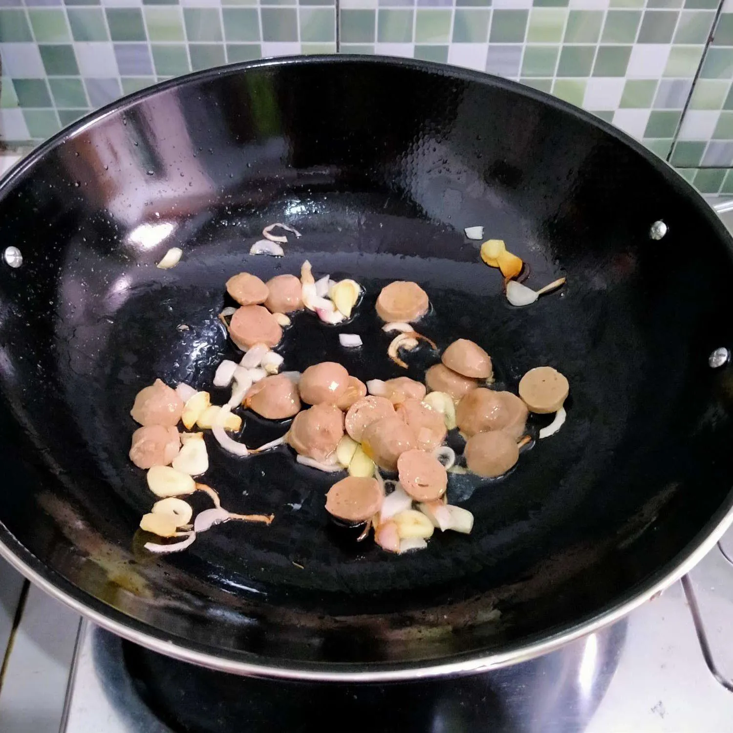 Step 2 Tumis Pokchoy Bakso Wortel