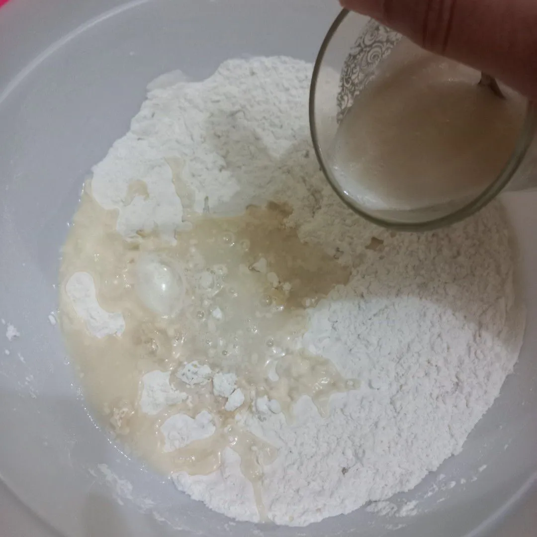 Step 5 Pizza Ayam Keju Parmesan