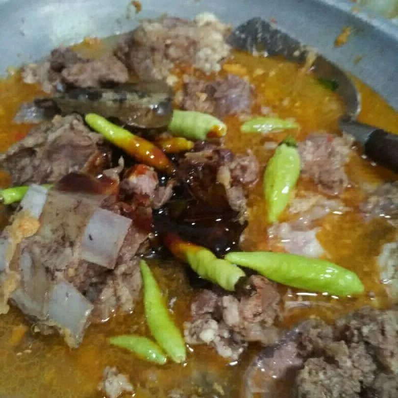Step 4 Krengsengan Daging Kambing
