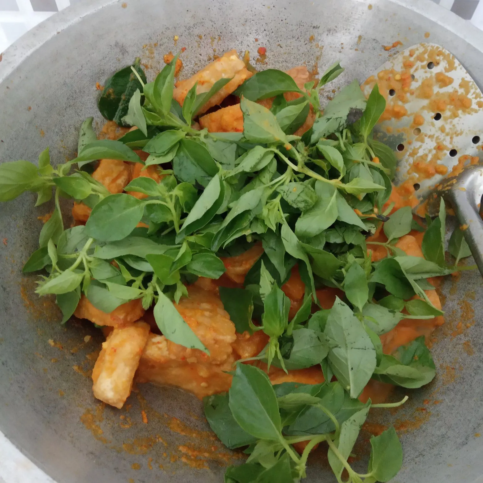 Step 5 Tahu Tempe Bumbu Kemangi