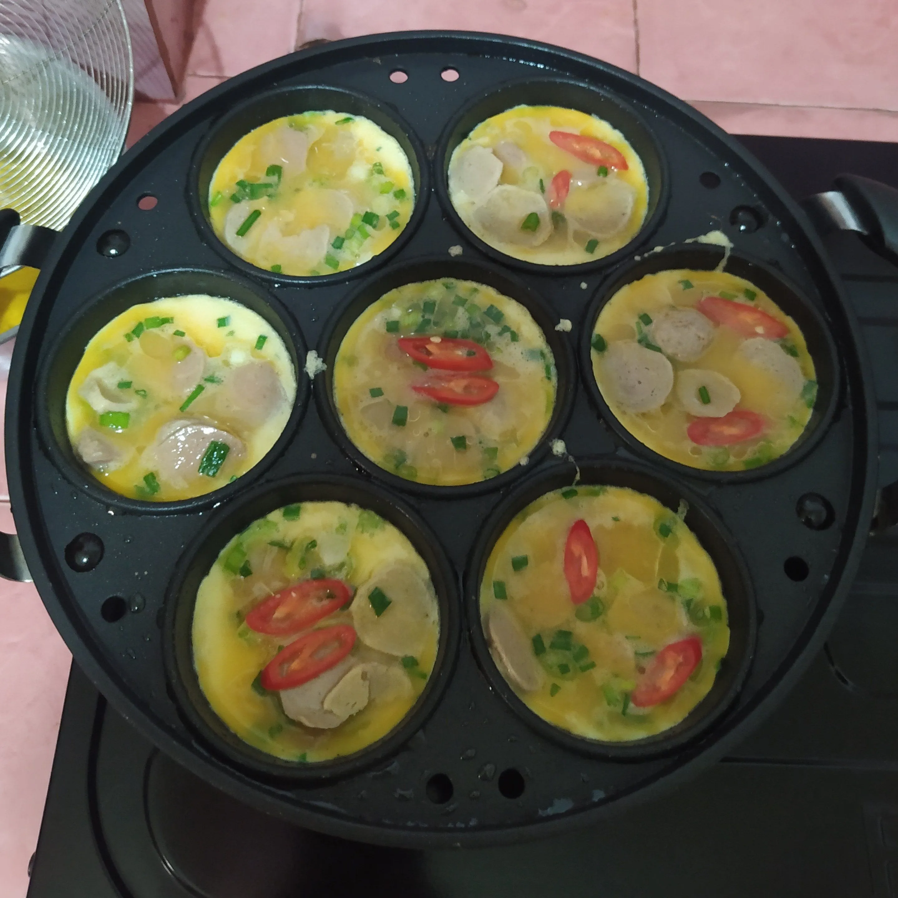 Step 4 Lunchbox Dadar Bakso Oseng Sayur