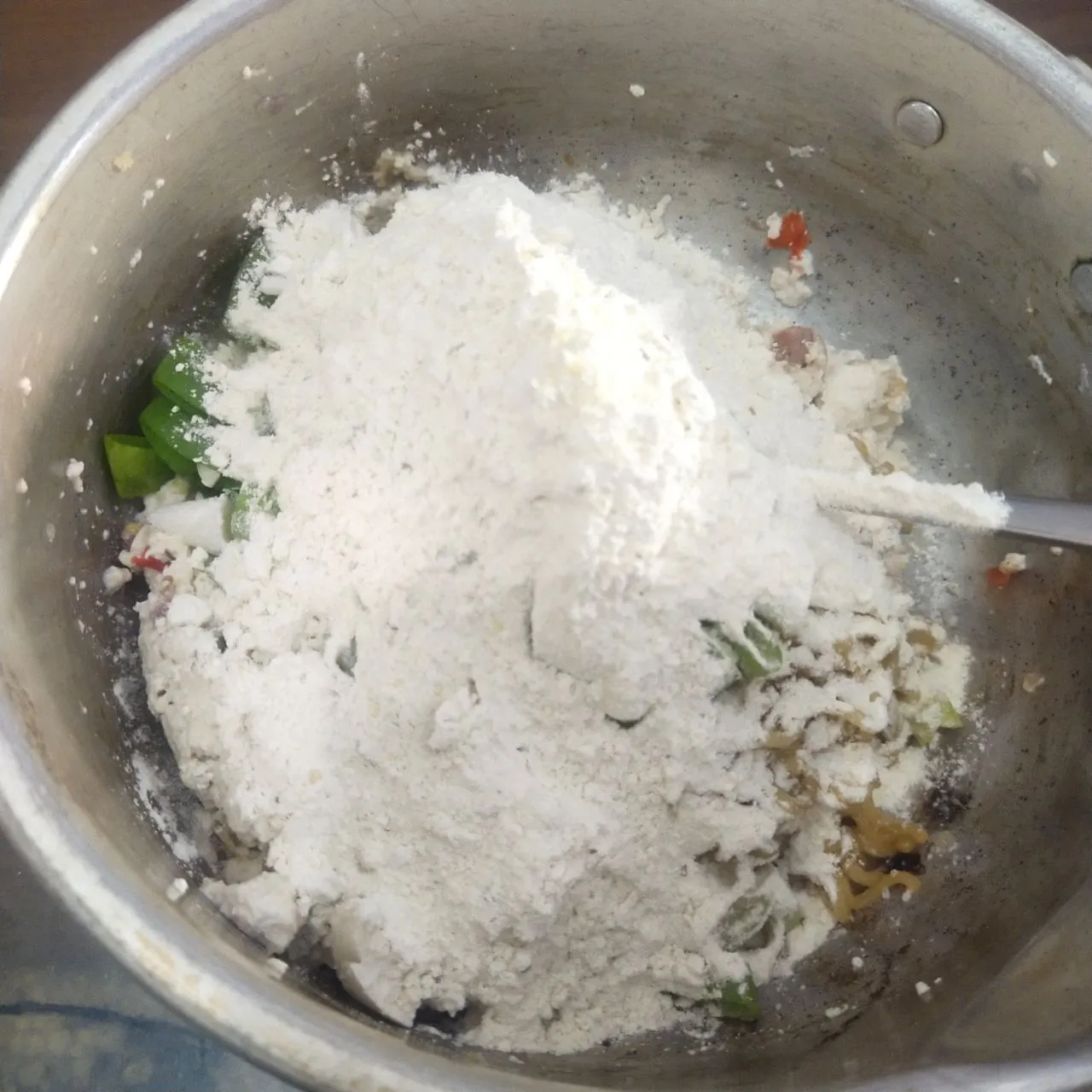 Step 4 Bergedel Tahu Mie Instan