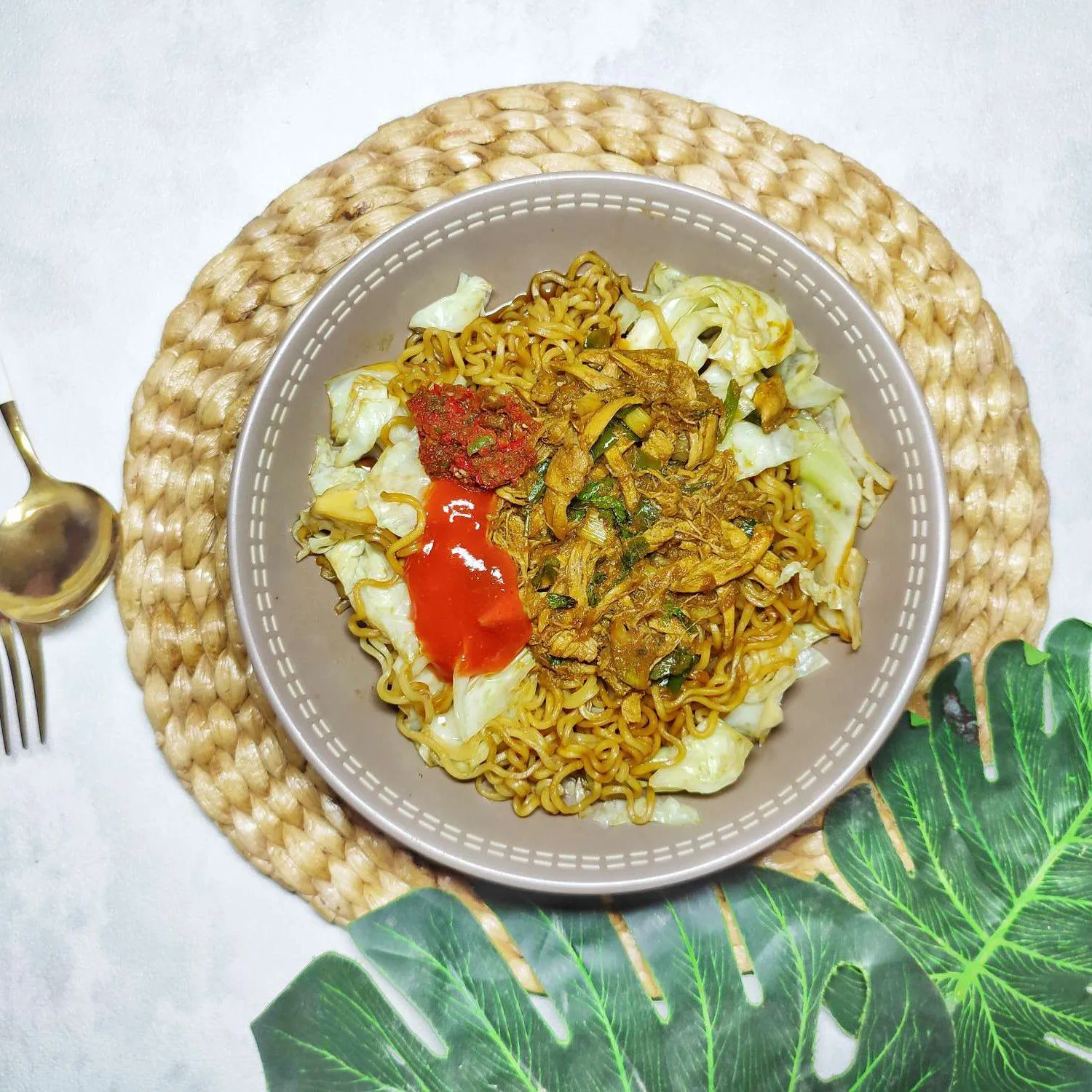 Step 8 Mie Topping Ayam Kecap