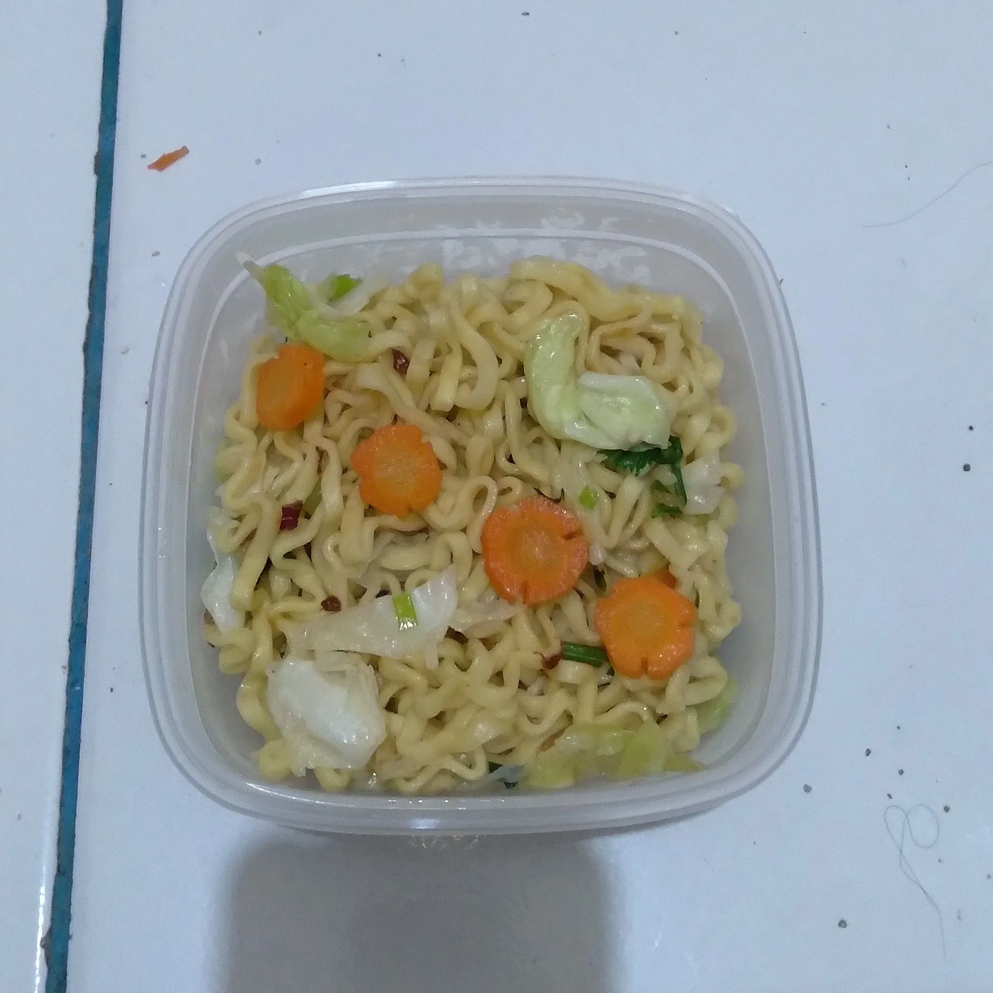 Step 6 Bekal Mie Goreng Polos