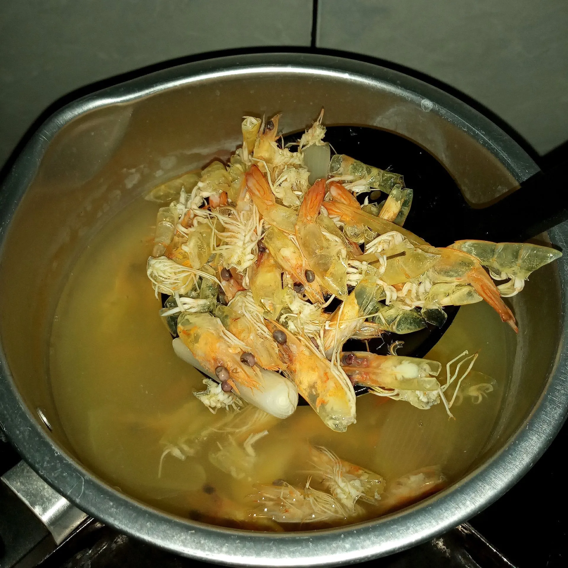 Step 4 Kaldu Udang Rumahan