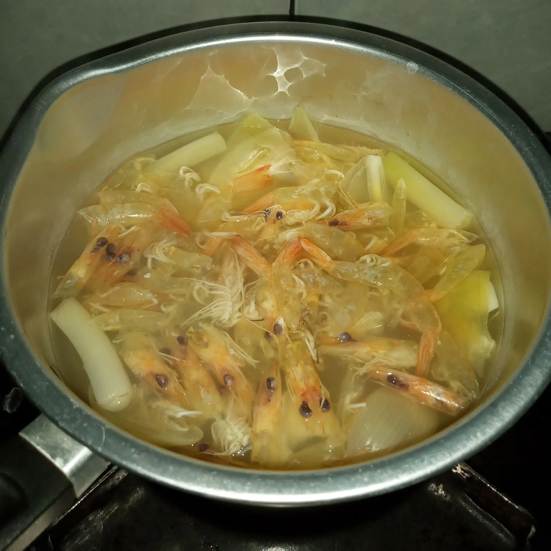 Step 3 Kaldu Udang Rumahan