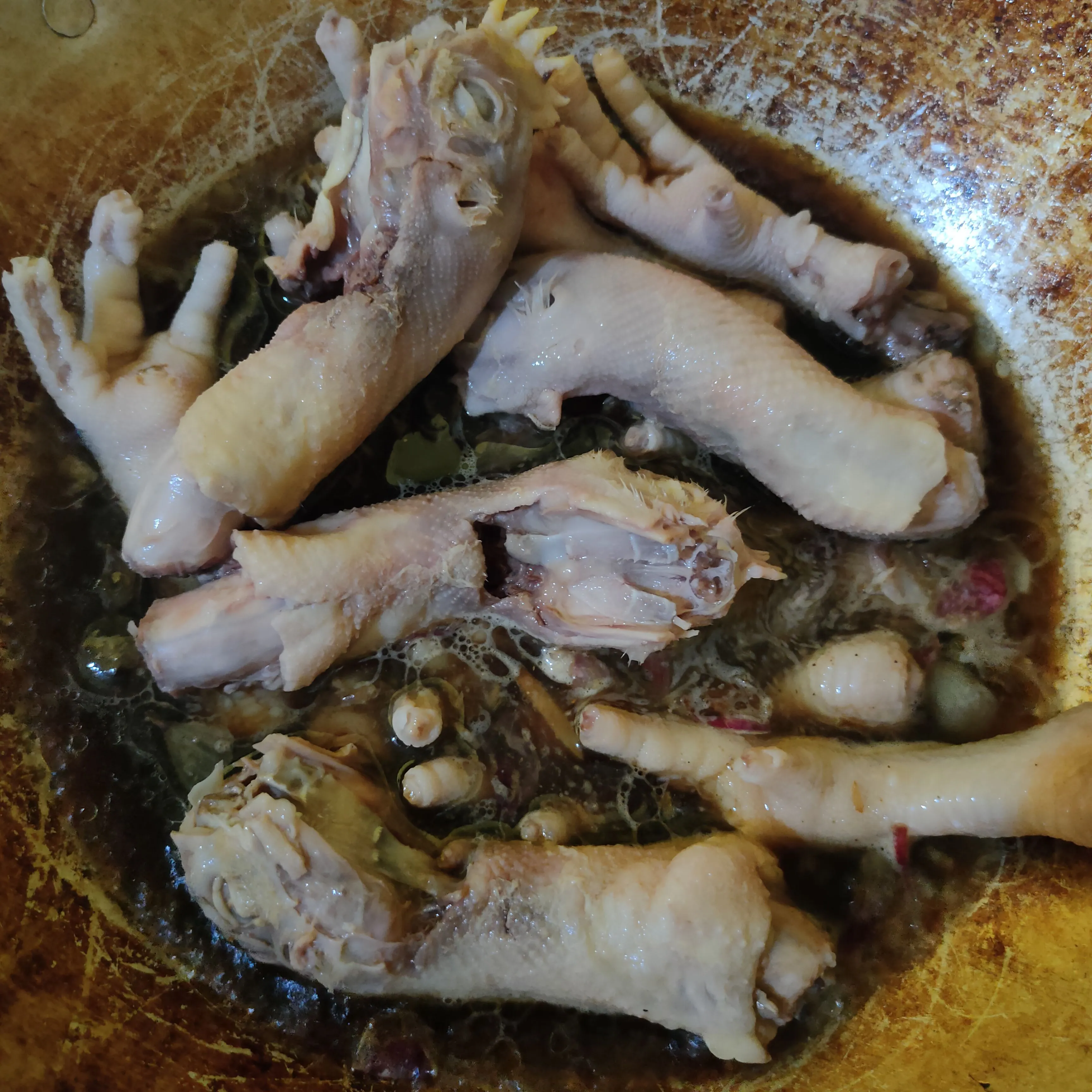 Step 6 Kepala Ceker Ayam Kecap Pedas