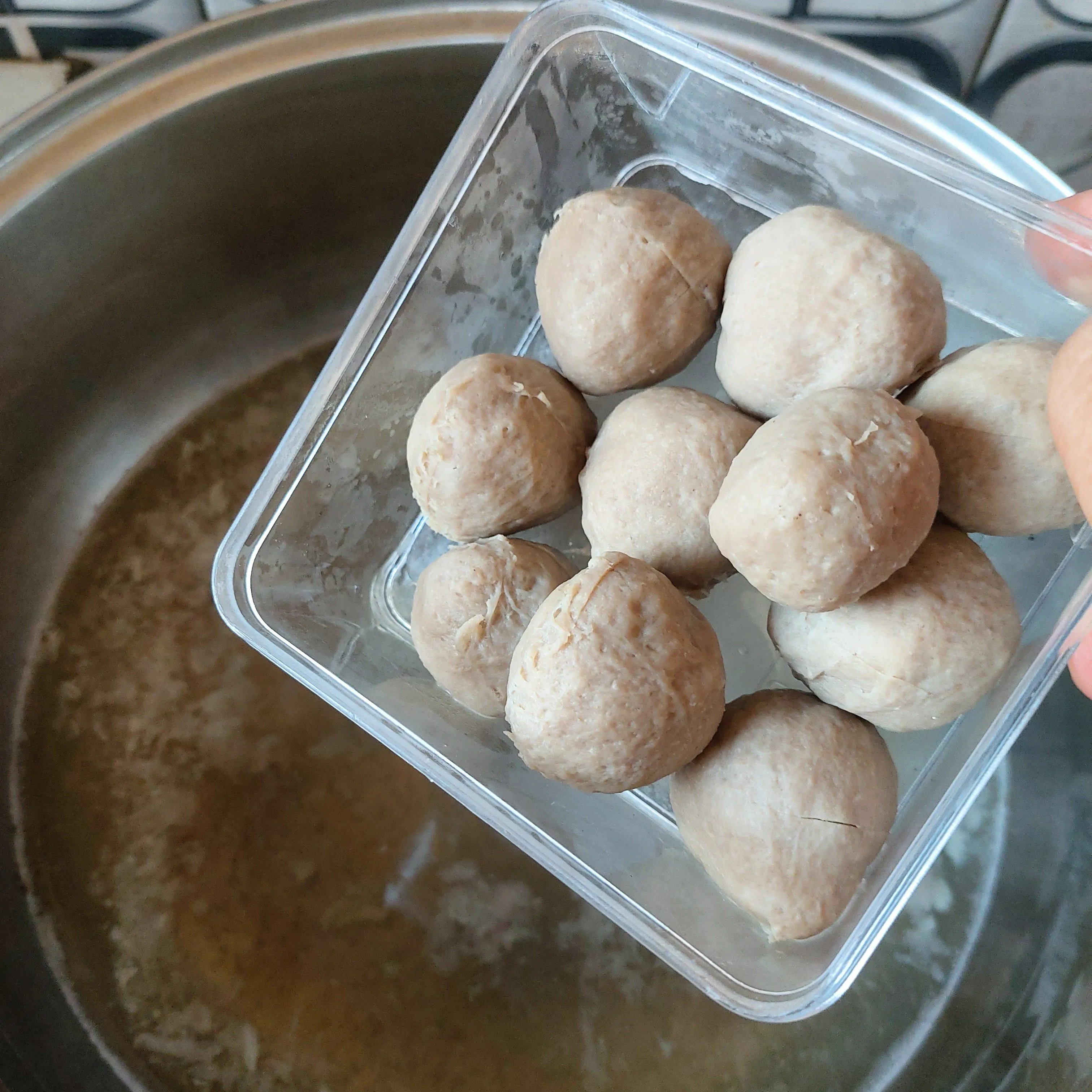 Step 6 Sop Bakso Makaroni Sederhana