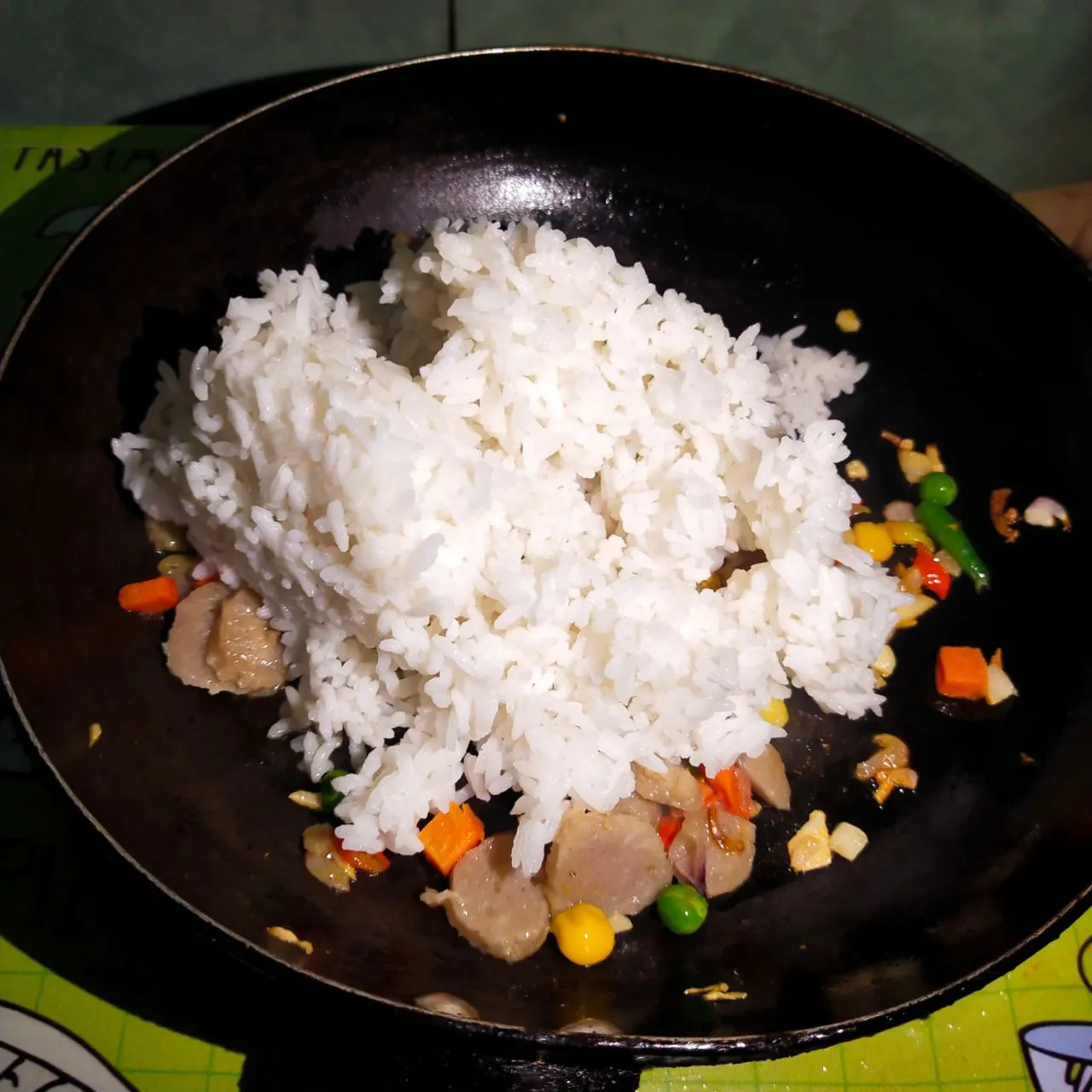 Step 4 Nasi goreng Ceria