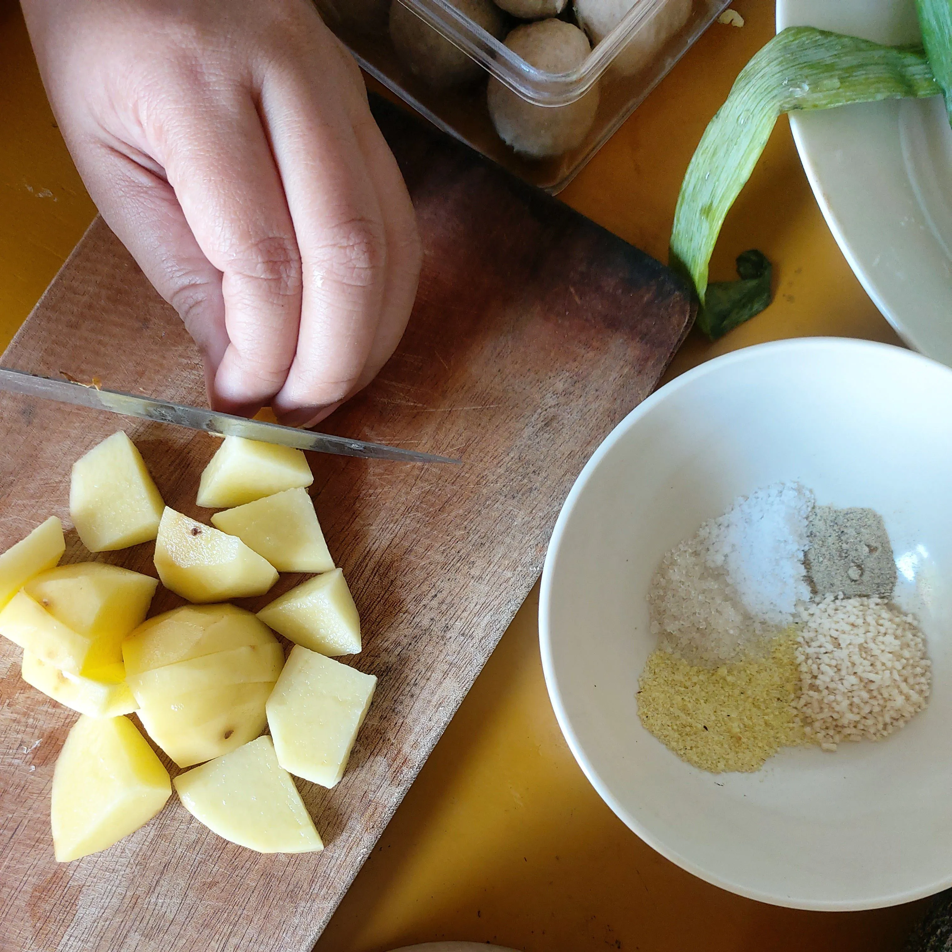 Step 3 Sop Bakso Makaroni Sederhana