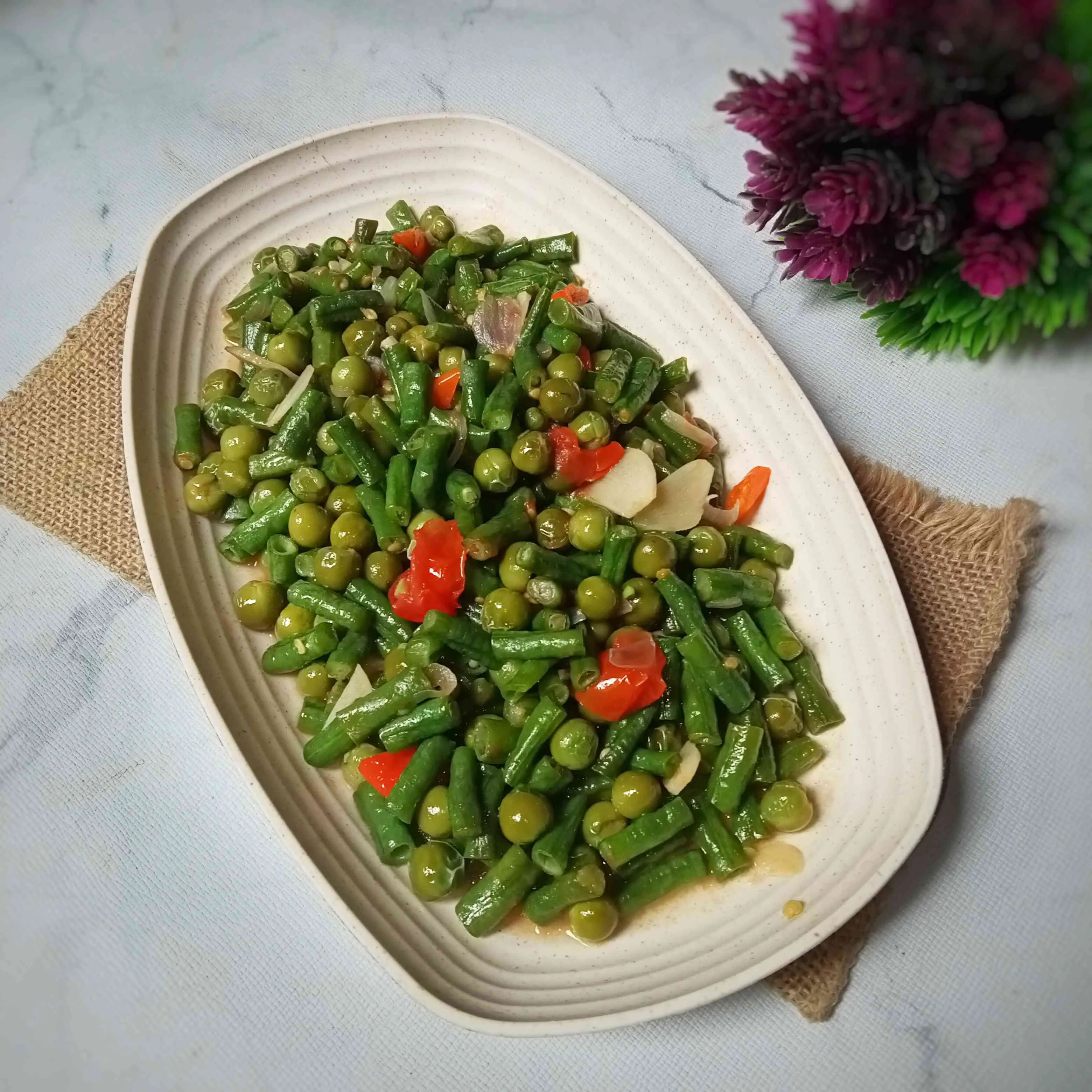 Tumis Tekokak Kacang Panjang