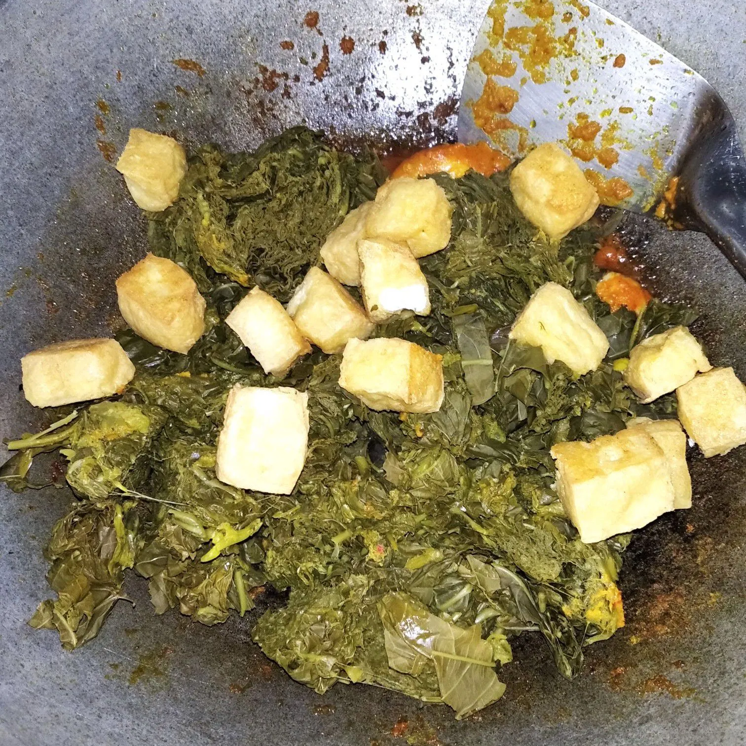 Step 5 Gule Daun Singkong