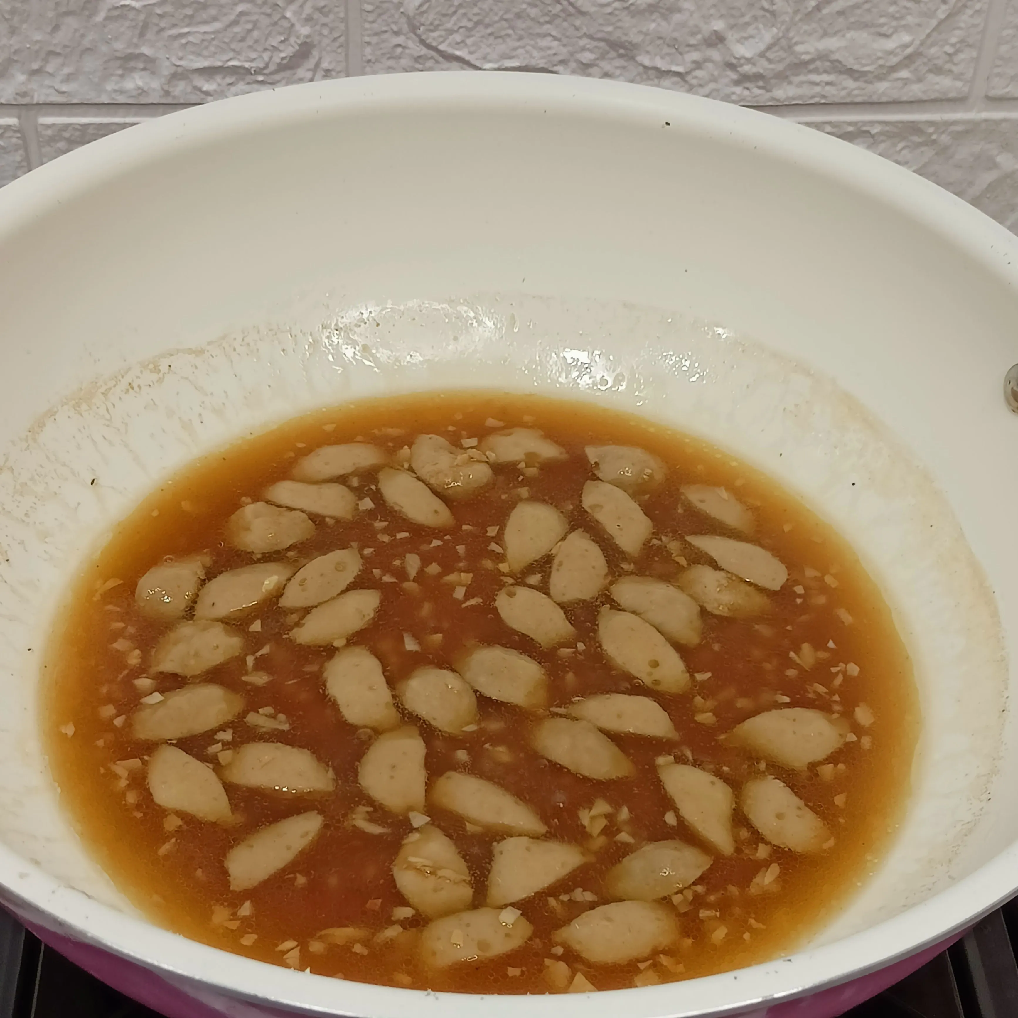Step 5 Pakcoy Bakso Saos Tiram