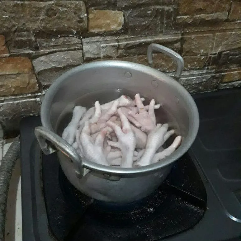 Step 1 Ceker Rica Rica