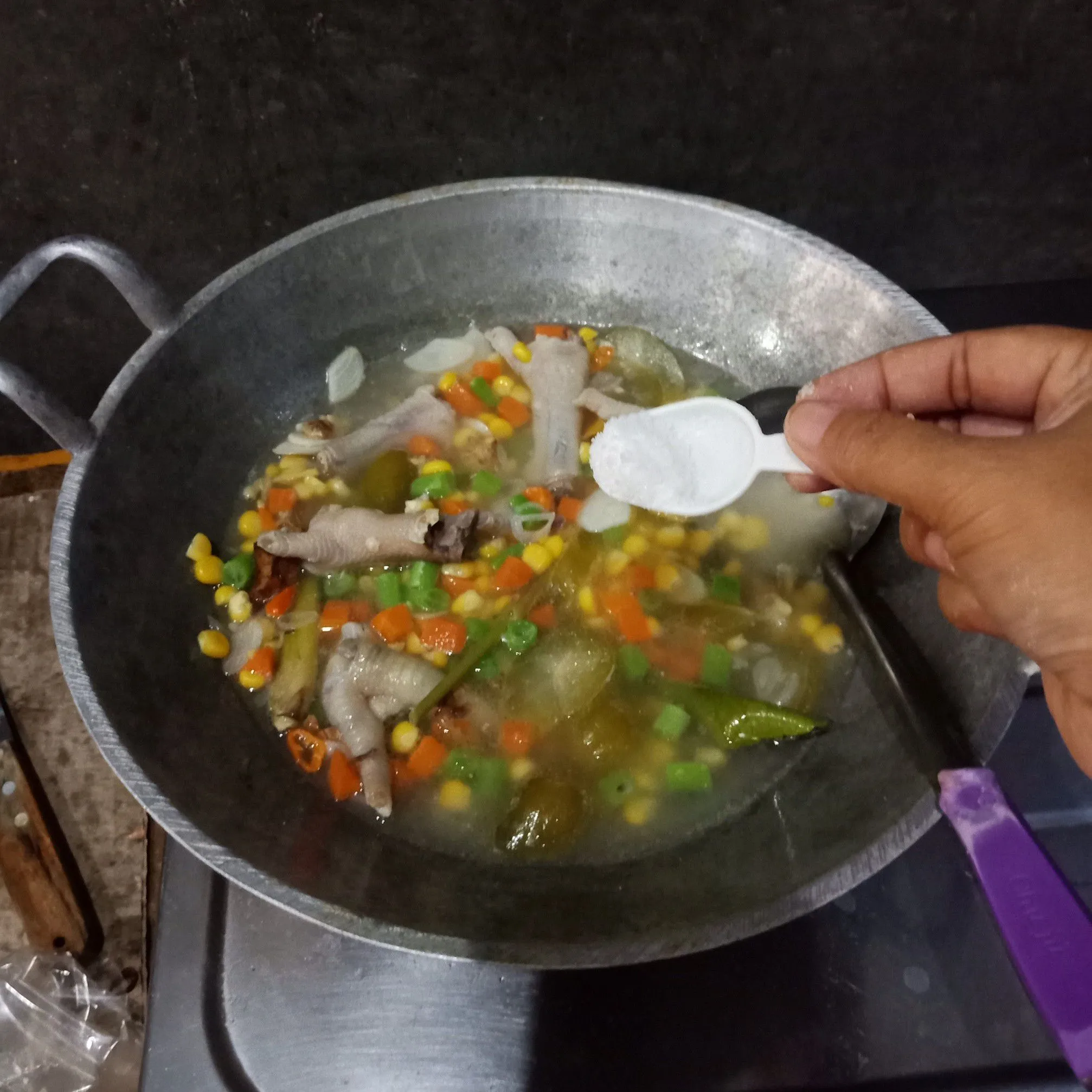Step 6 Asem Asem Ceker