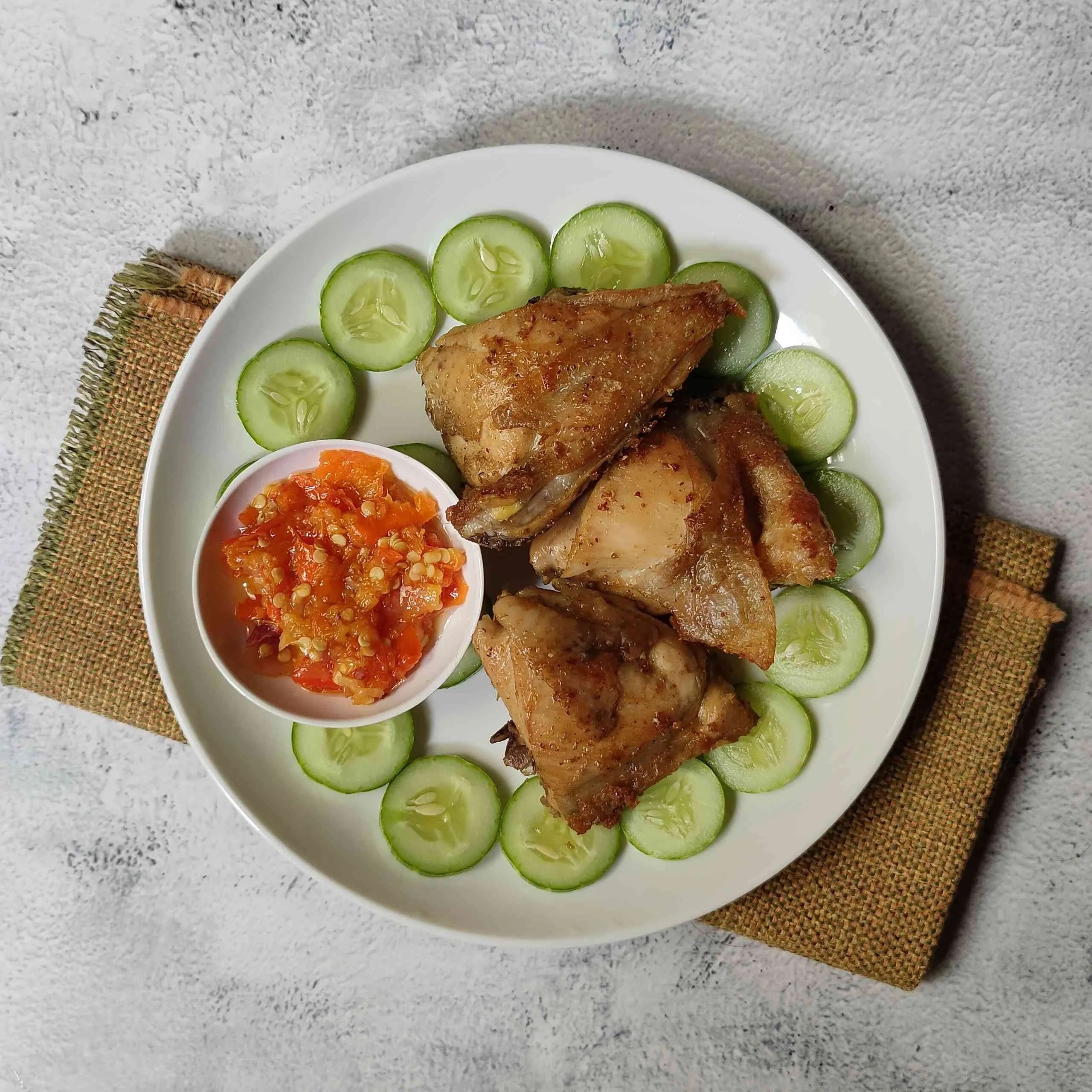 Ayam Goreng Sambal Krosak