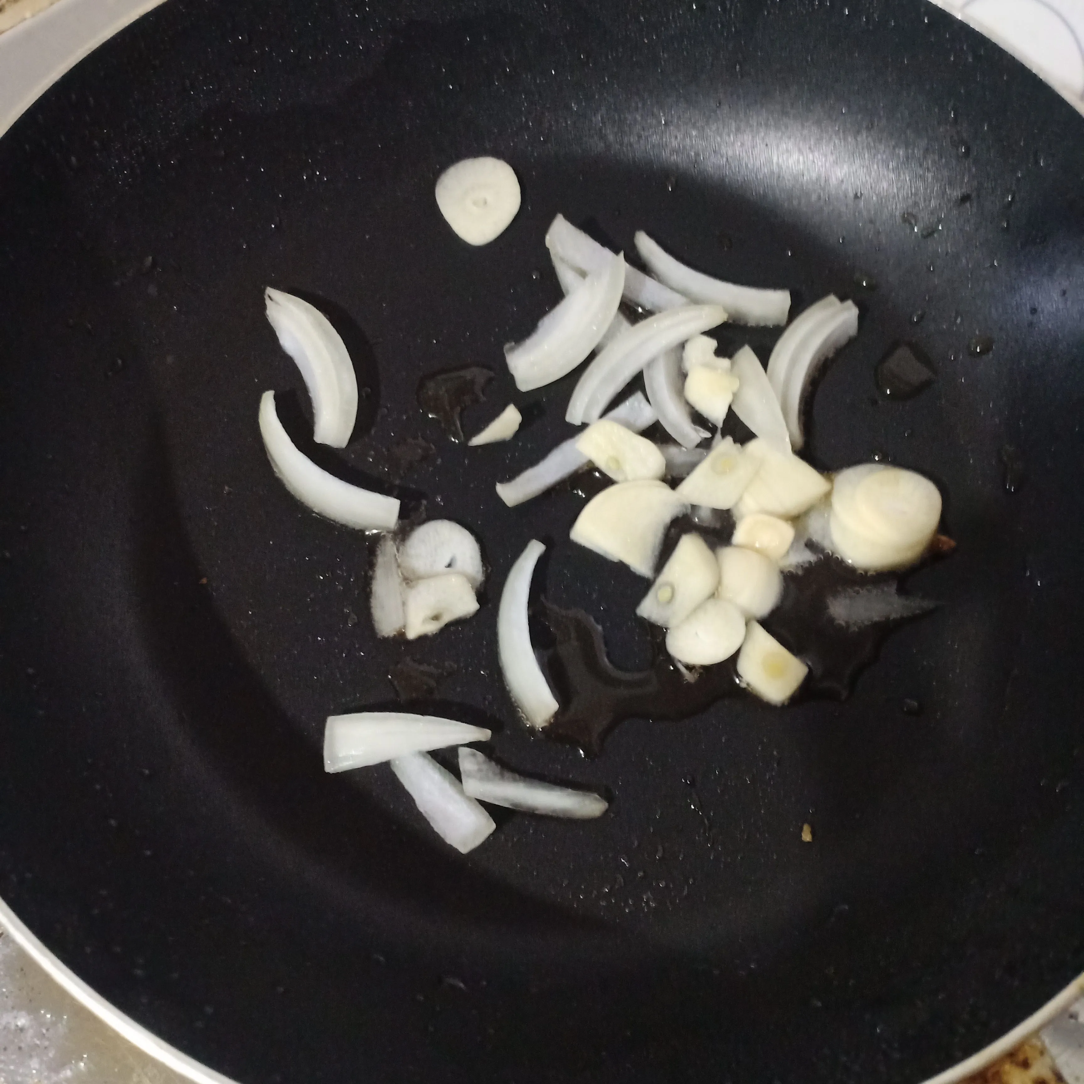Step 2 Kentang Sosis Saus Bulgogi