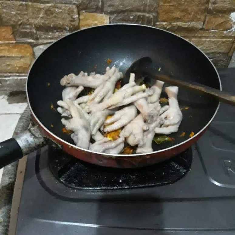 Step 4 Ceker Rica Rica