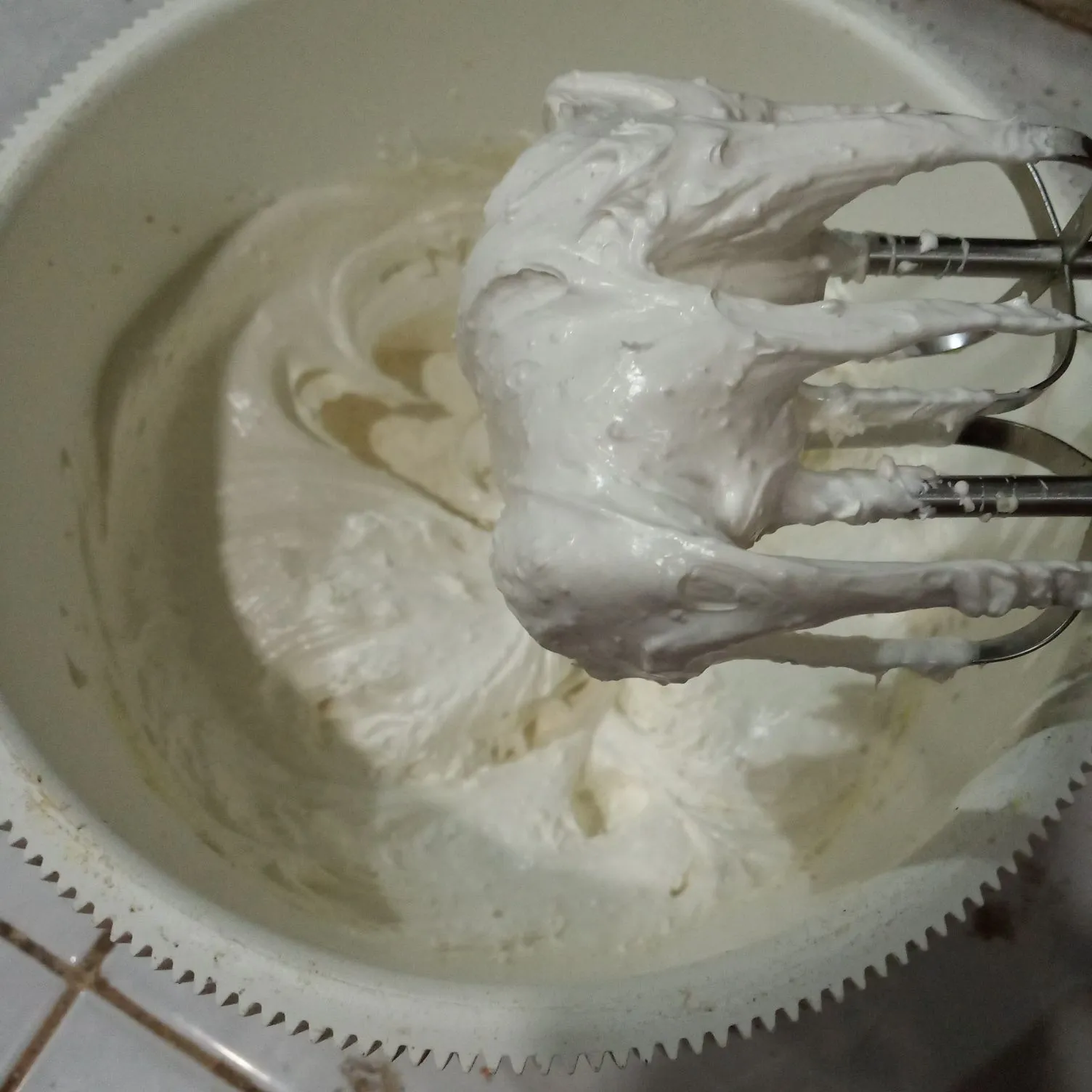 Step 3 Bolu Kukus Susu Coklat