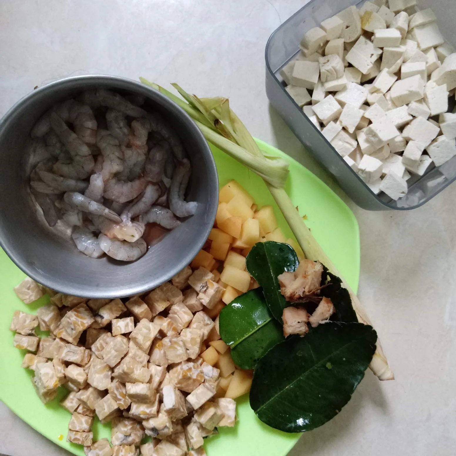 Step 1 Jangan Santan