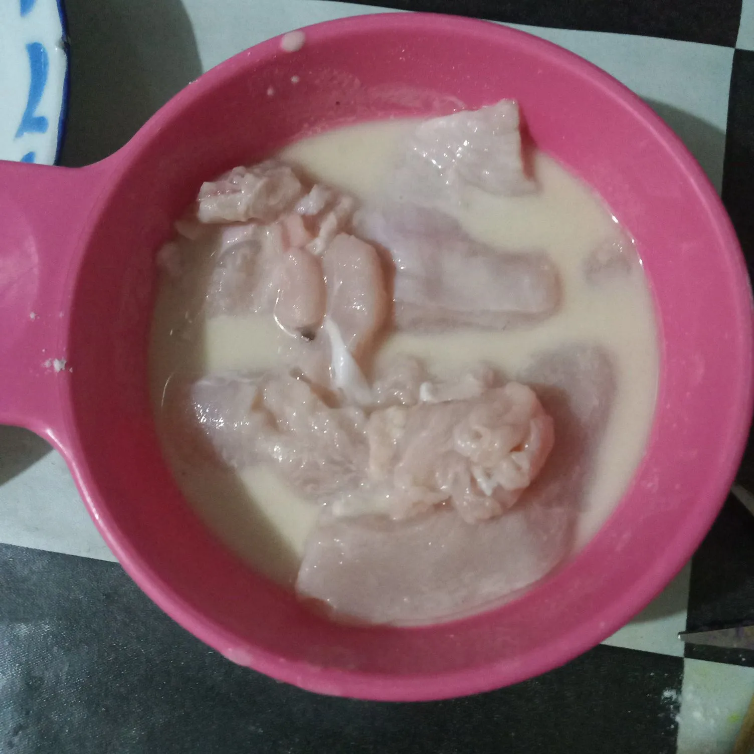 Step 1 Ayam Tepung Sambal Geprek