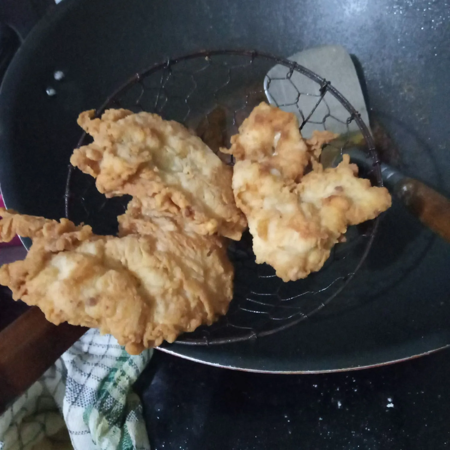 Step 3 Ayam Tepung Sambal Geprek
