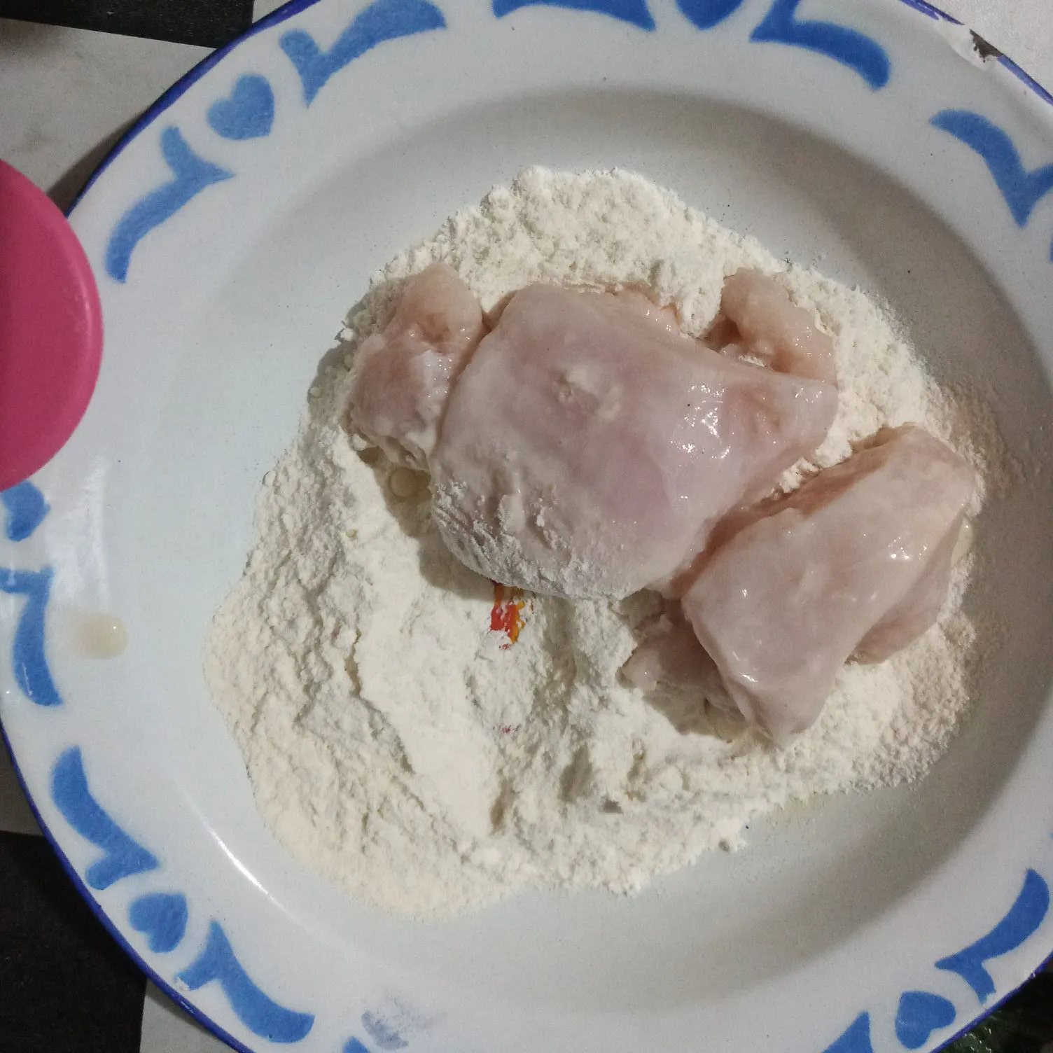 Step 2 Ayam Tepung Sambal Geprek