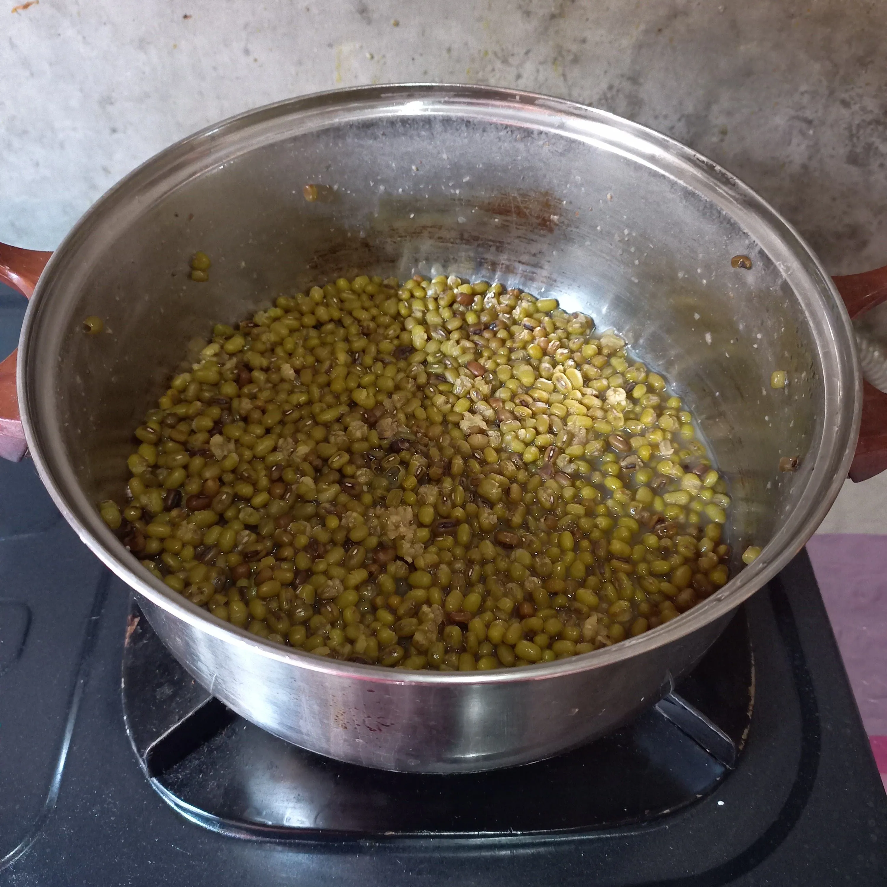 Step 1 Kolak Kacang Ijo dan Pisang