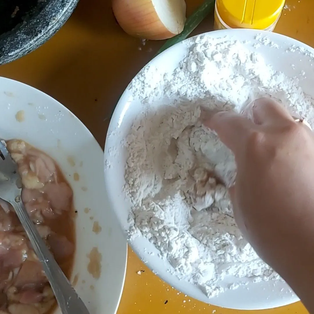 Step 3 Ayam Krispi Kecap Mentega