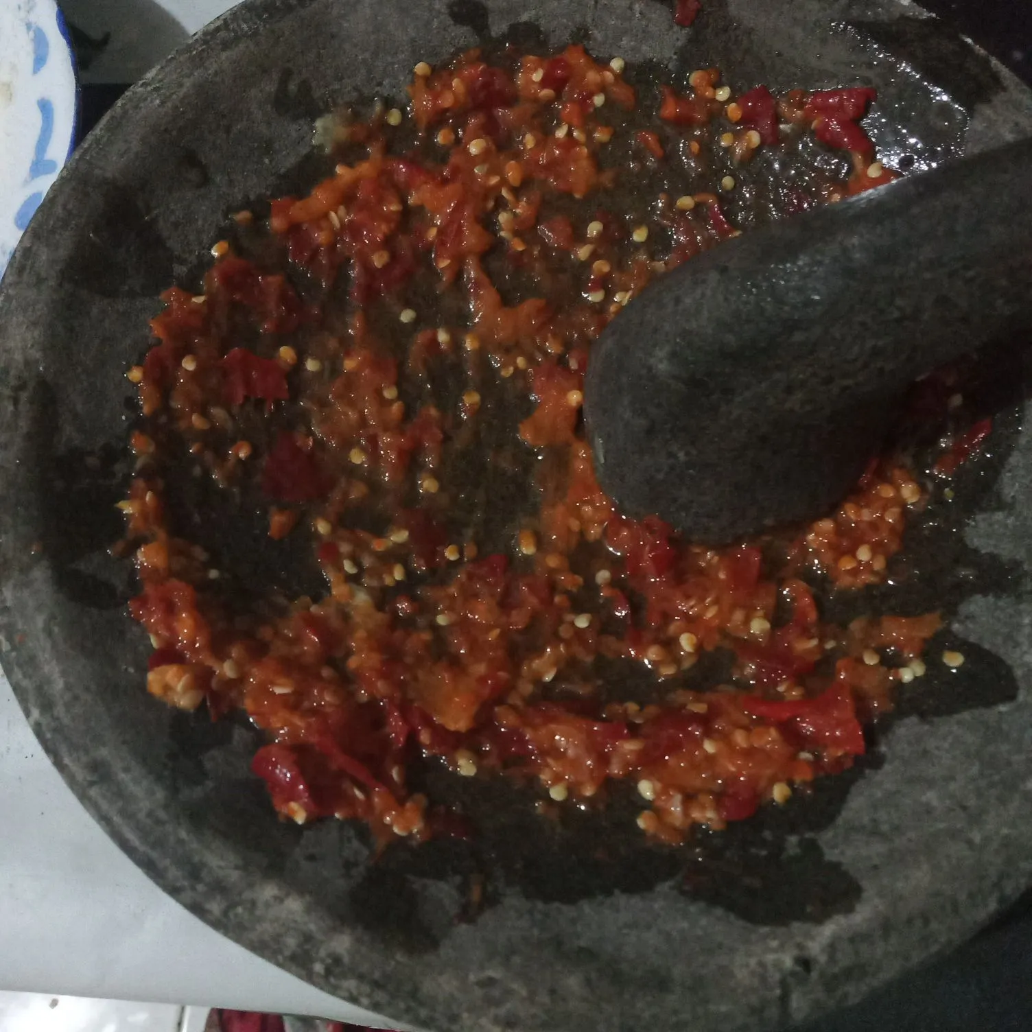 Step 5 Ayam Tepung Sambal Geprek