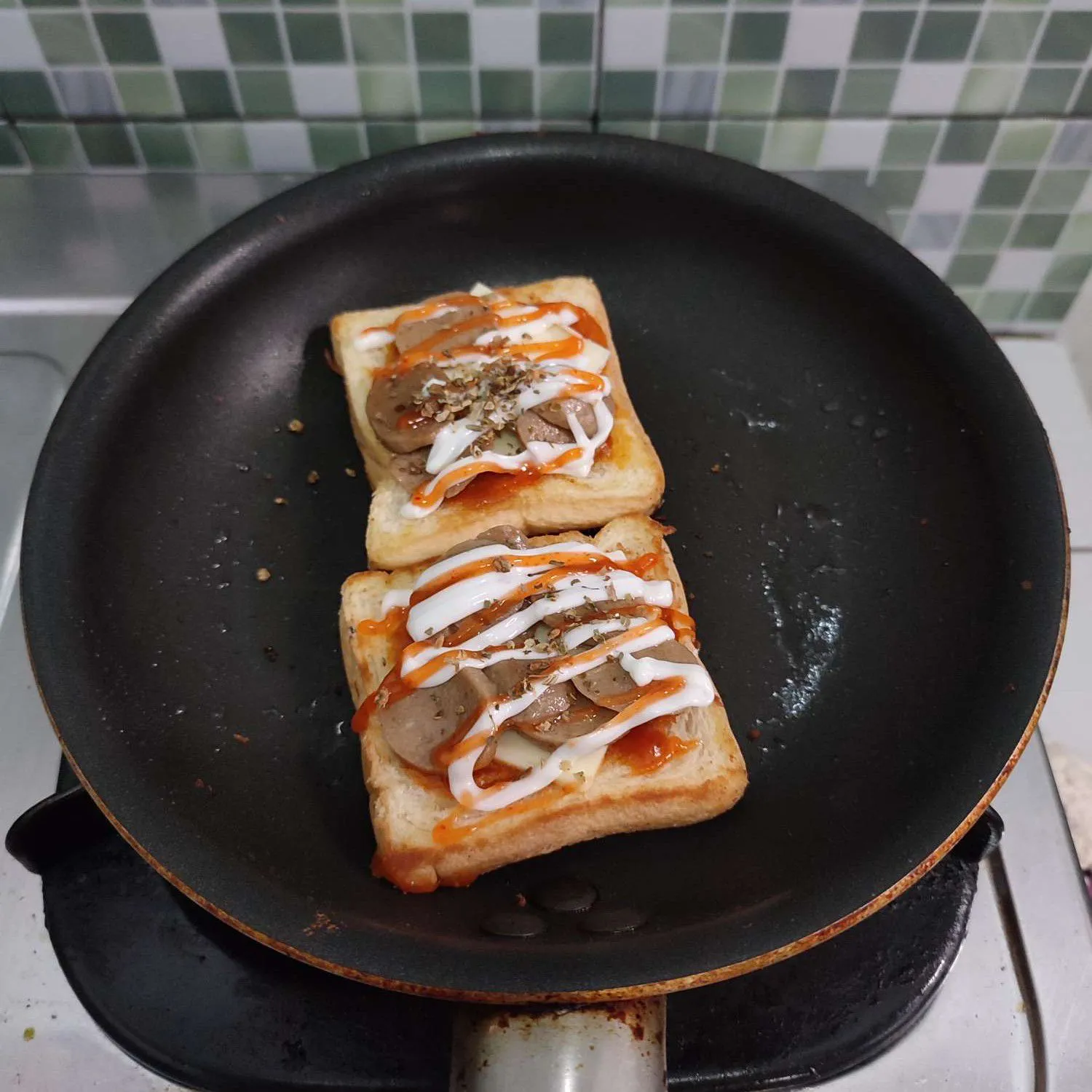 Step 6 Pizza Roti Tawar