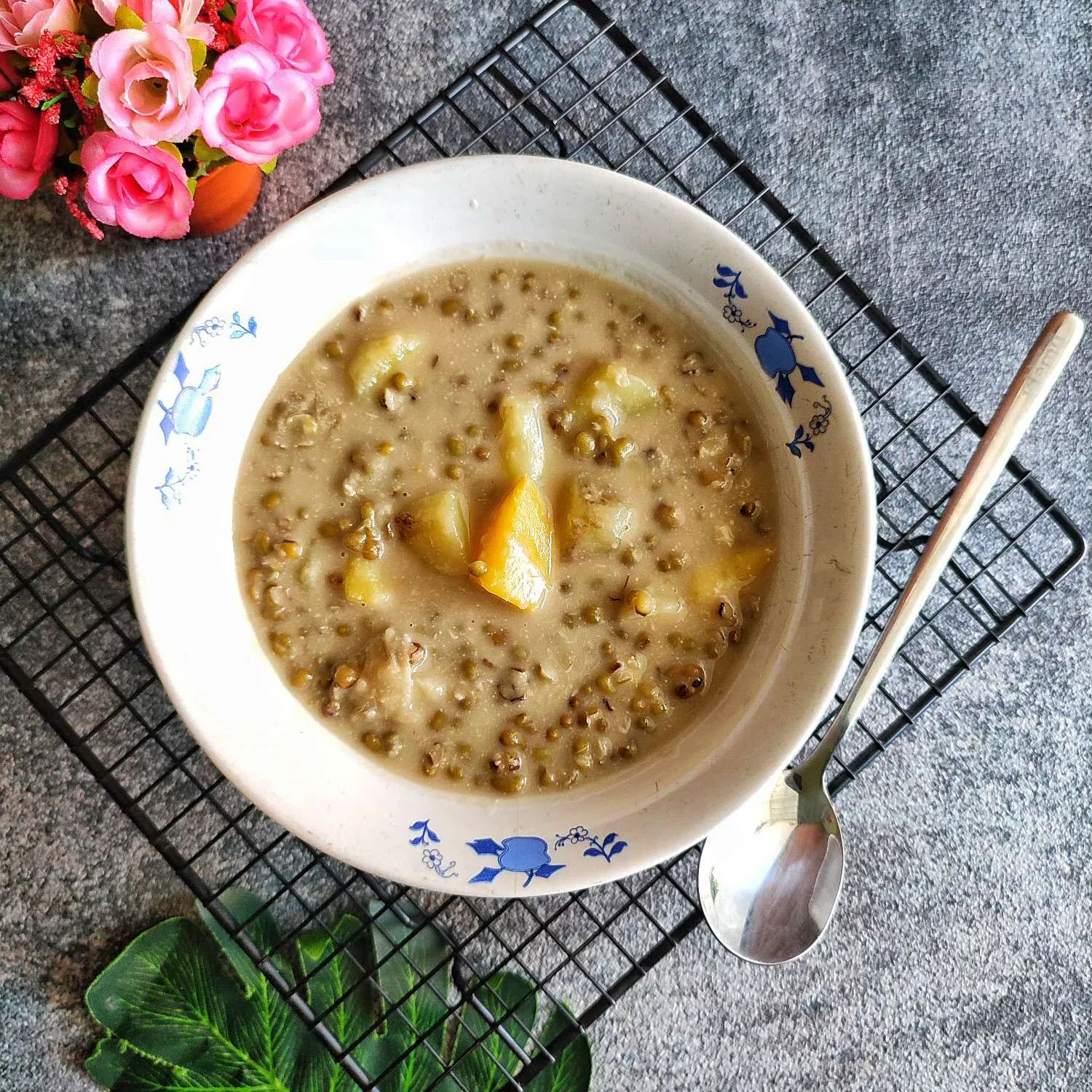 Step 6 Bubur Kacang Ijo Ubi Telo