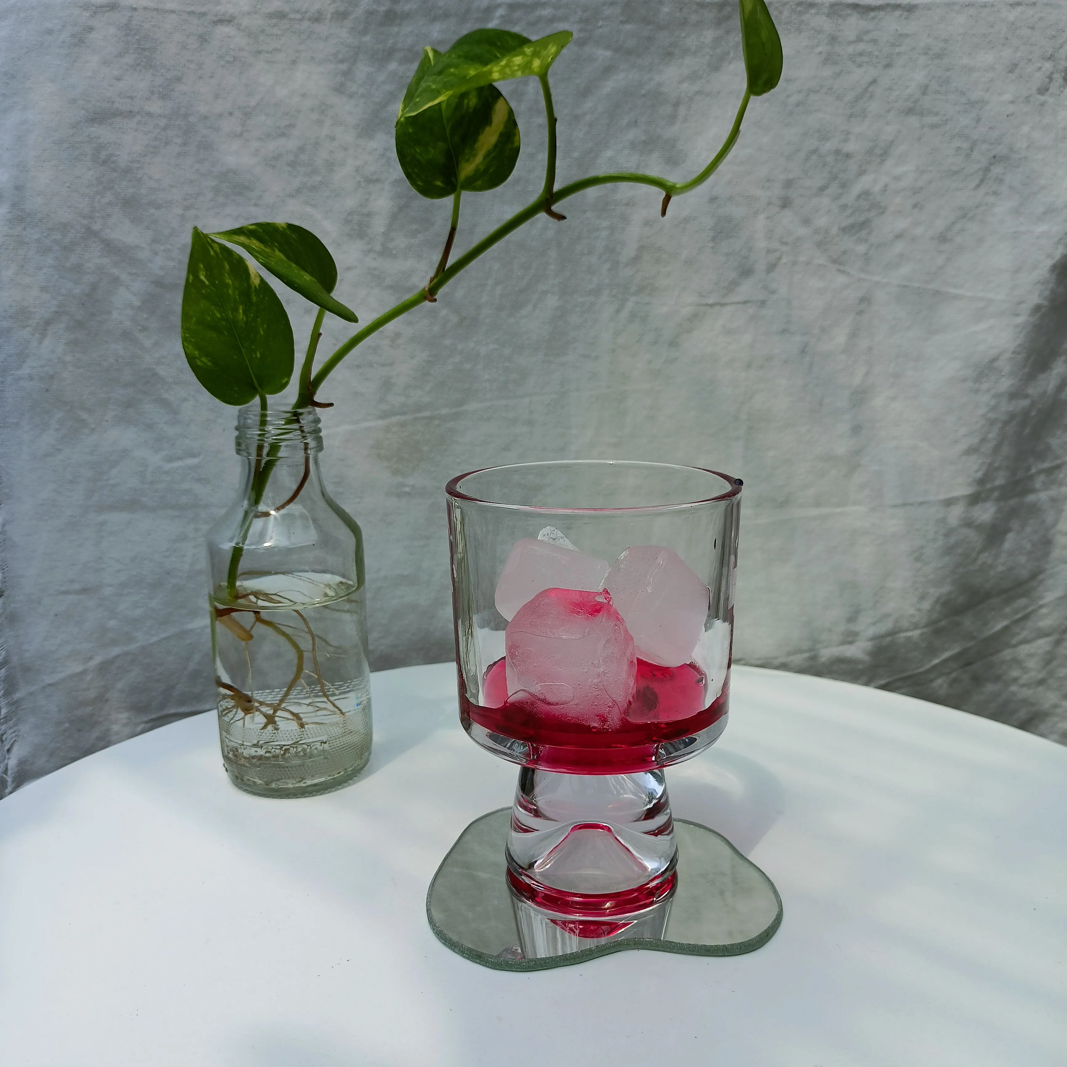Step 3 Milkis Strawberry with Cotton Candy