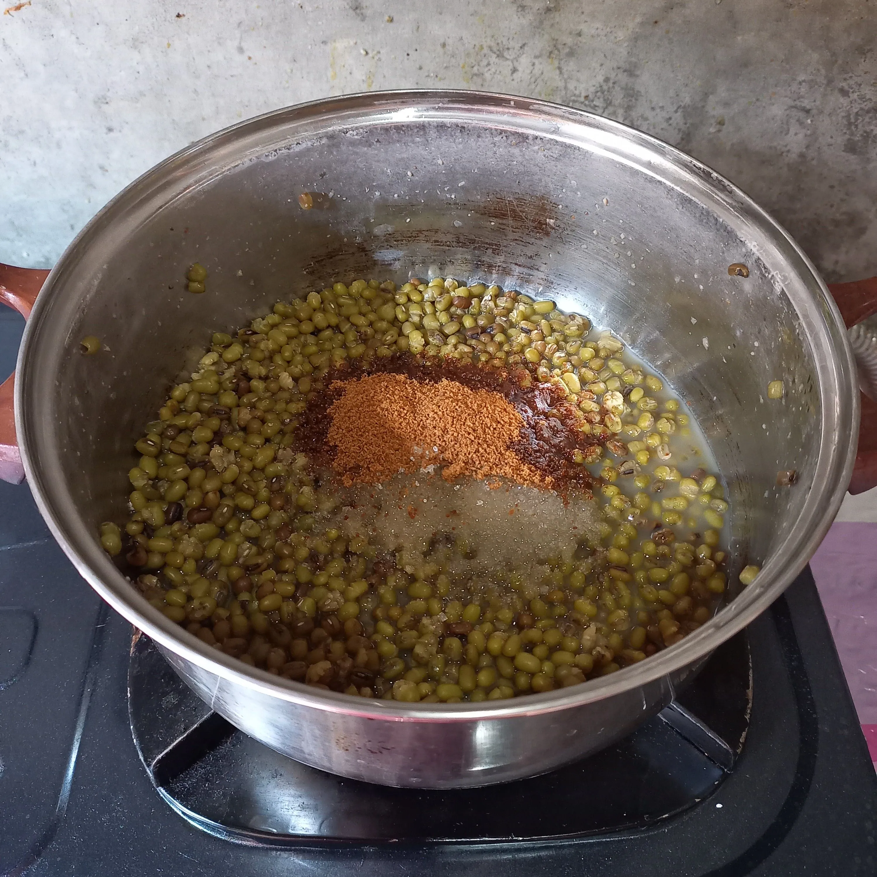 Step 2 Kolak Kacang Ijo dan Pisang