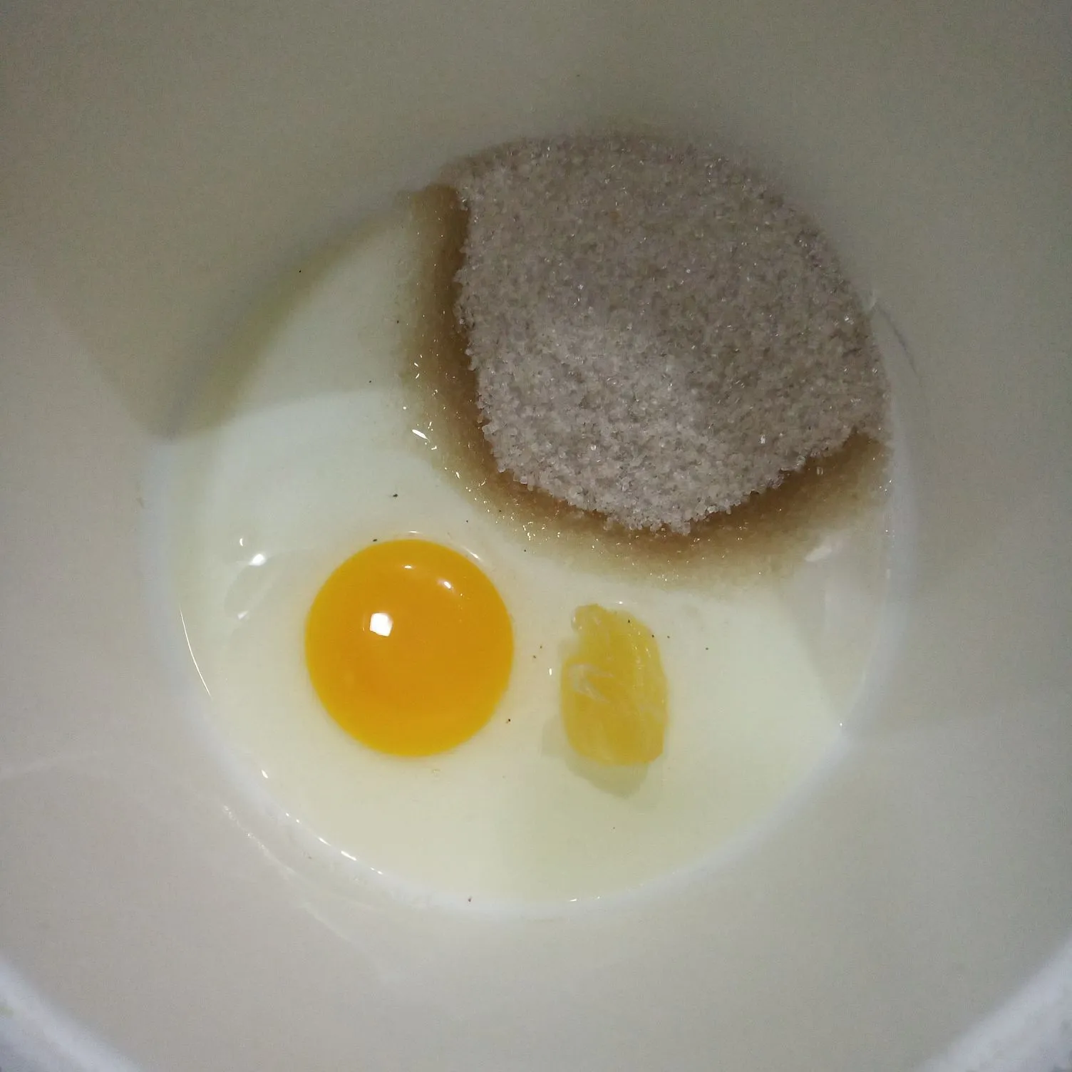 Step 2 Bolu Kukus Susu Coklat