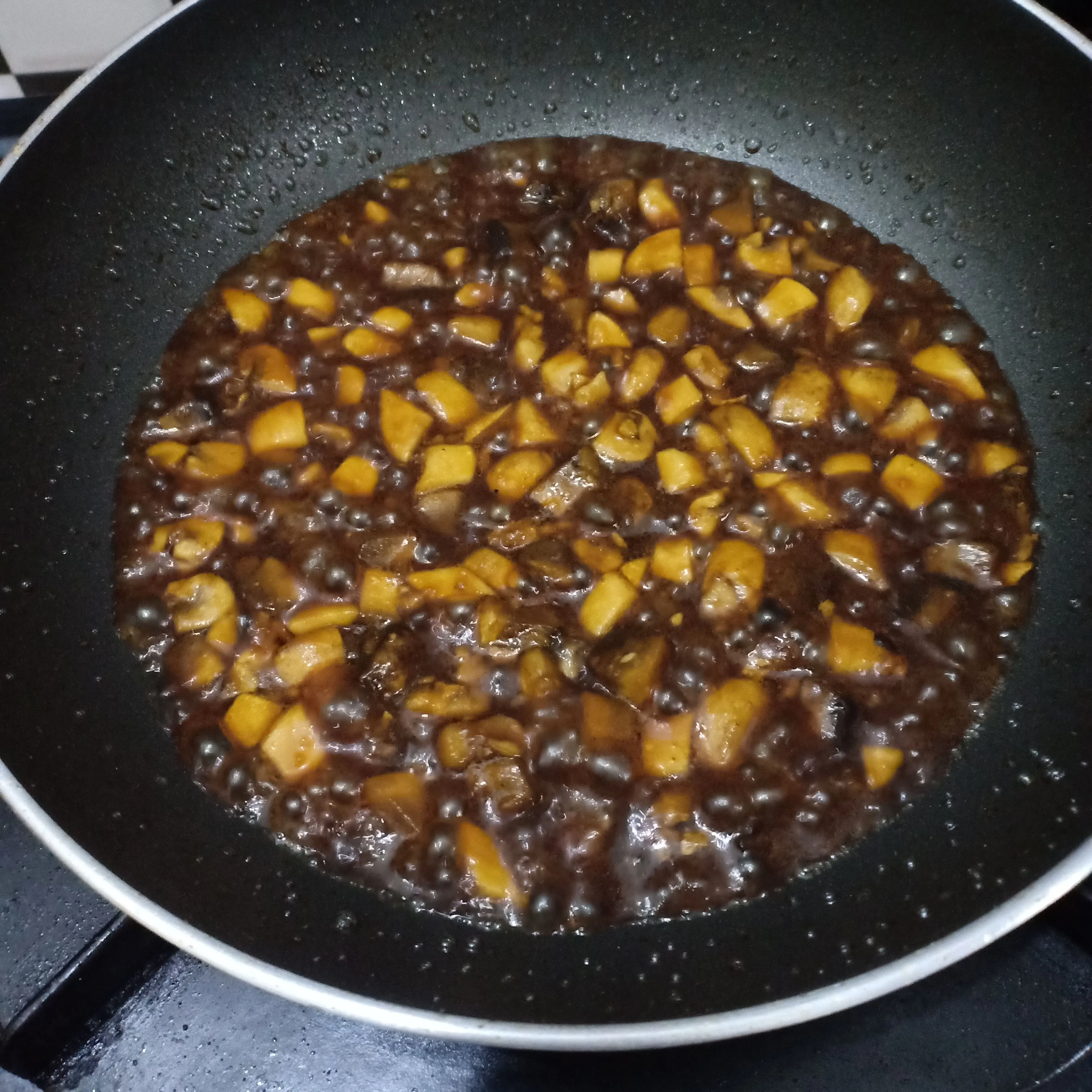Step 4 Mie Ayam Oatmeal