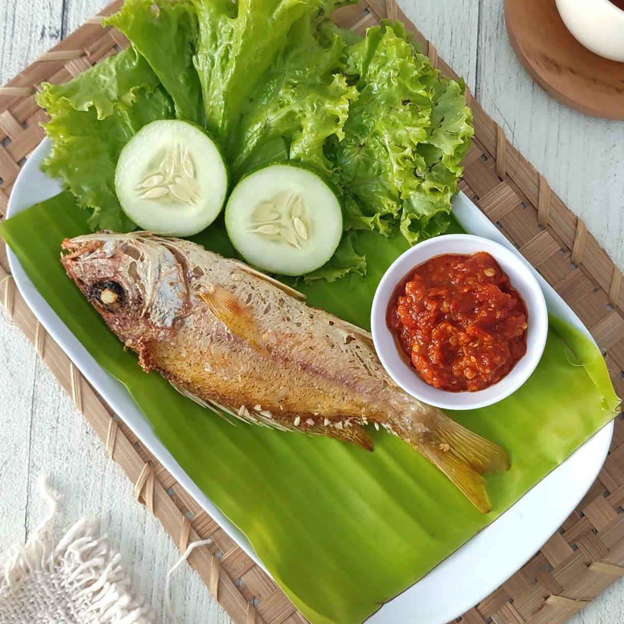 Step 7 Ikan Goreng Ketumbar Sambal Bajak