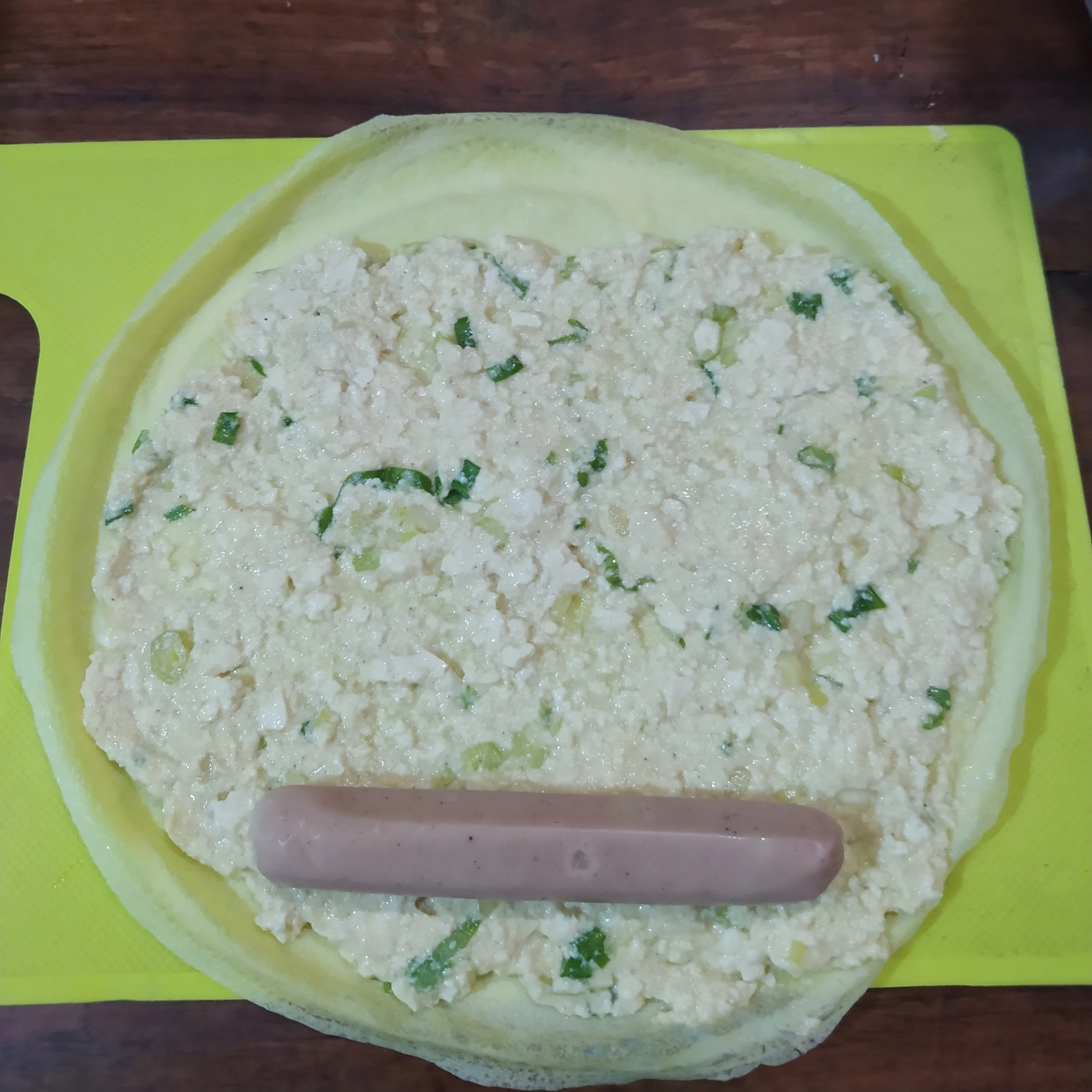 Step 4 Lunchbox Sosis Tahu Eggroll