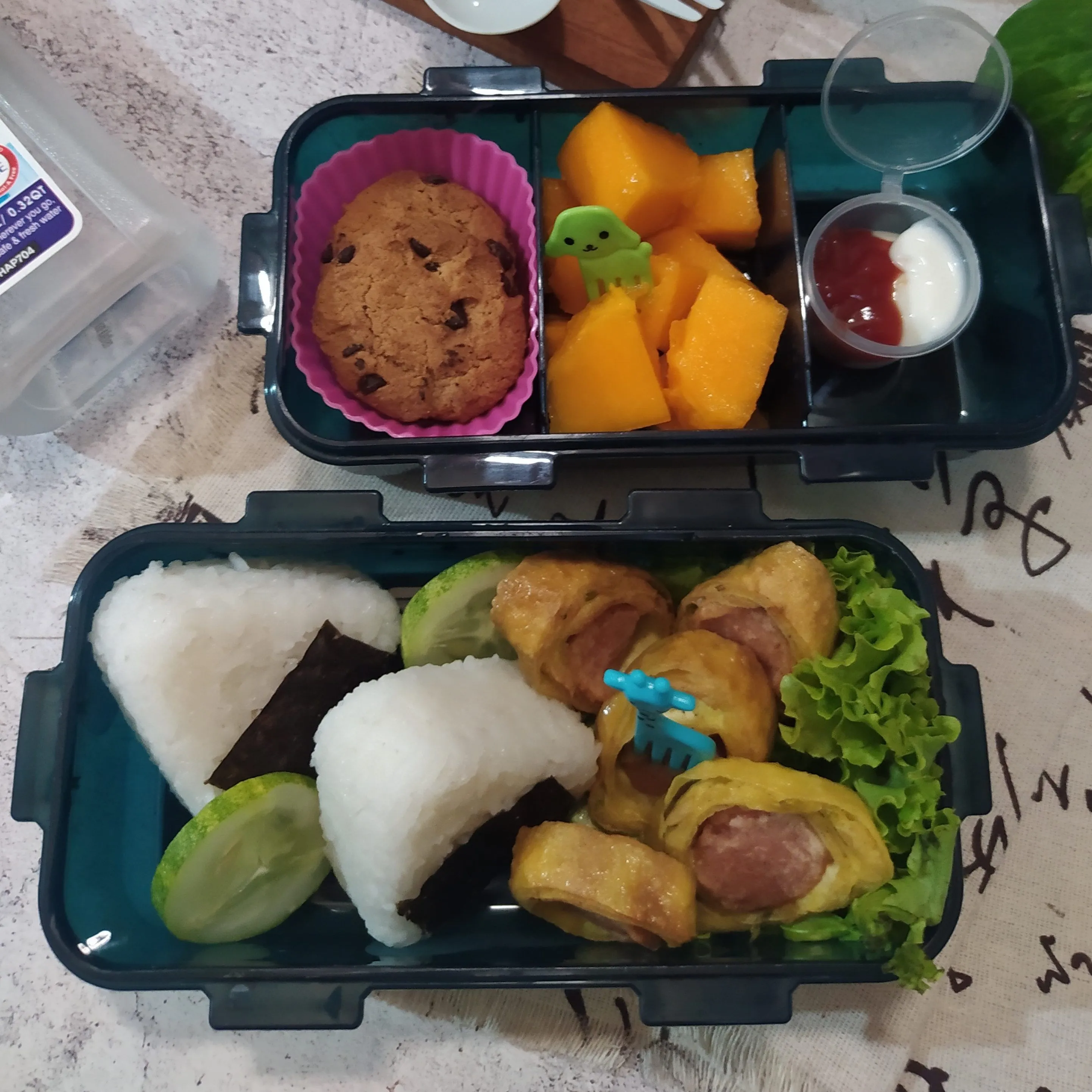 Step 7 Lunchbox Sosis Tahu Eggroll