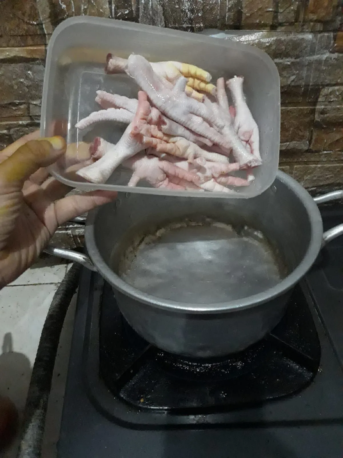 Step 1 Sop Ceker Ayam