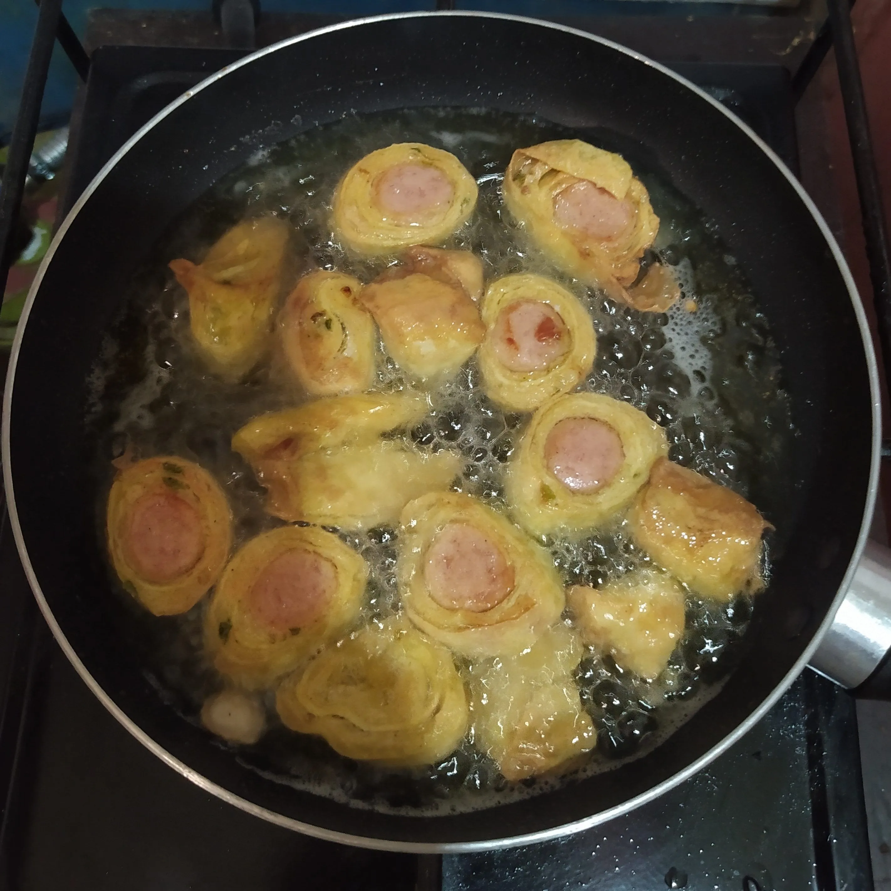 Step 6 Lunchbox Sosis Tahu Eggroll