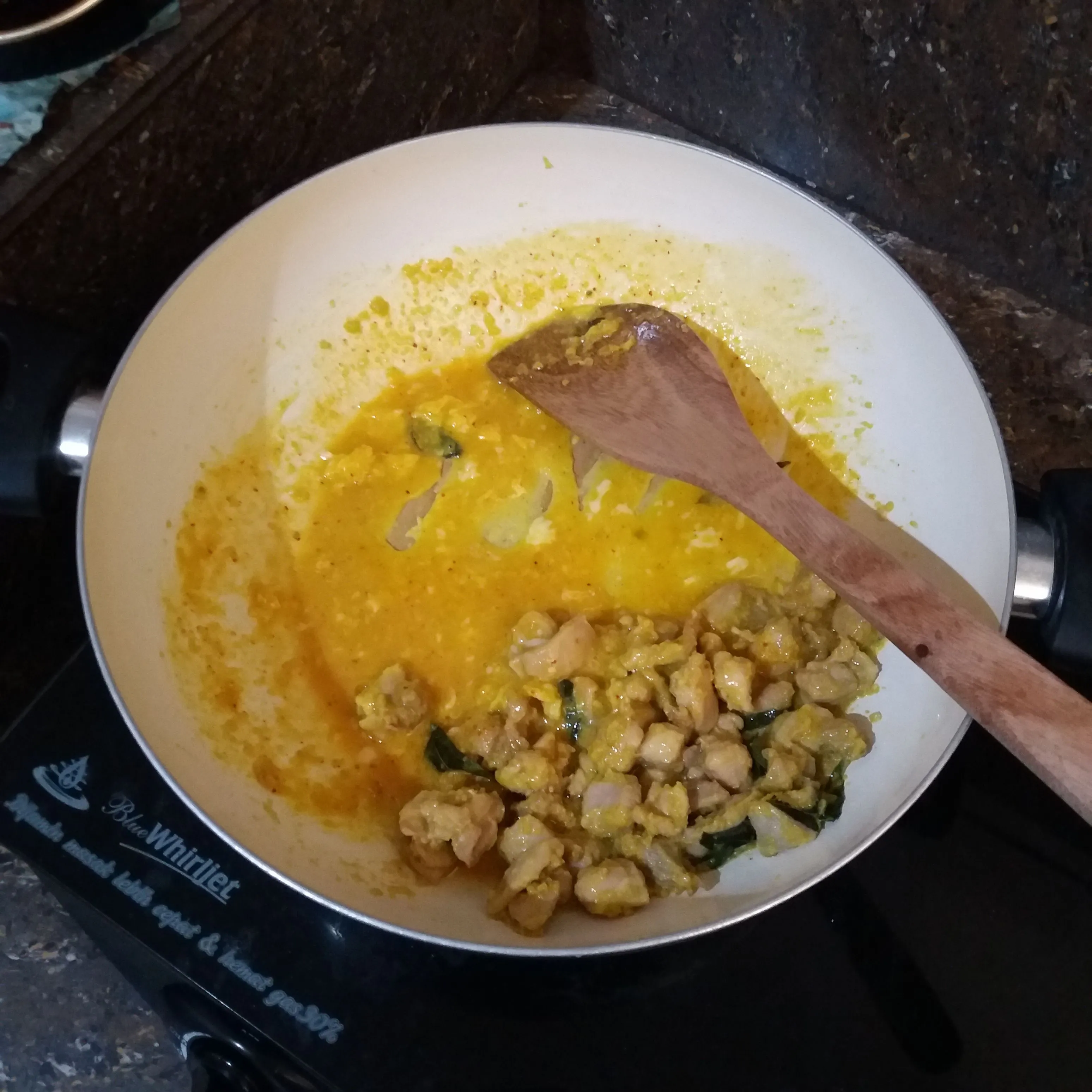 Step 4 Tumisan Bumbu Kare