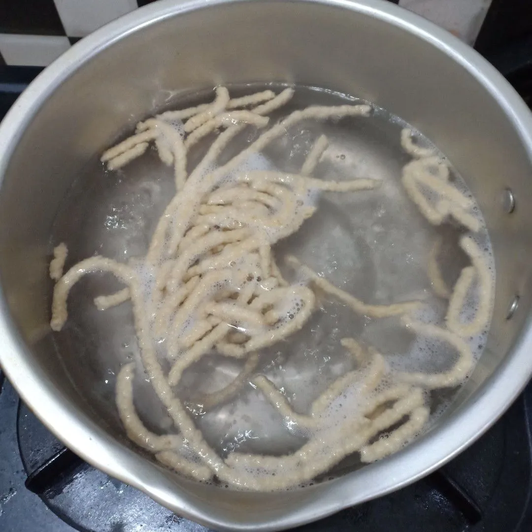 Step 3 Mie Ayam Oatmeal
