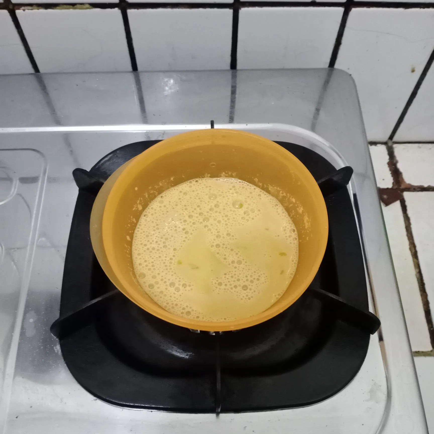Step 4 Puding Srikaya