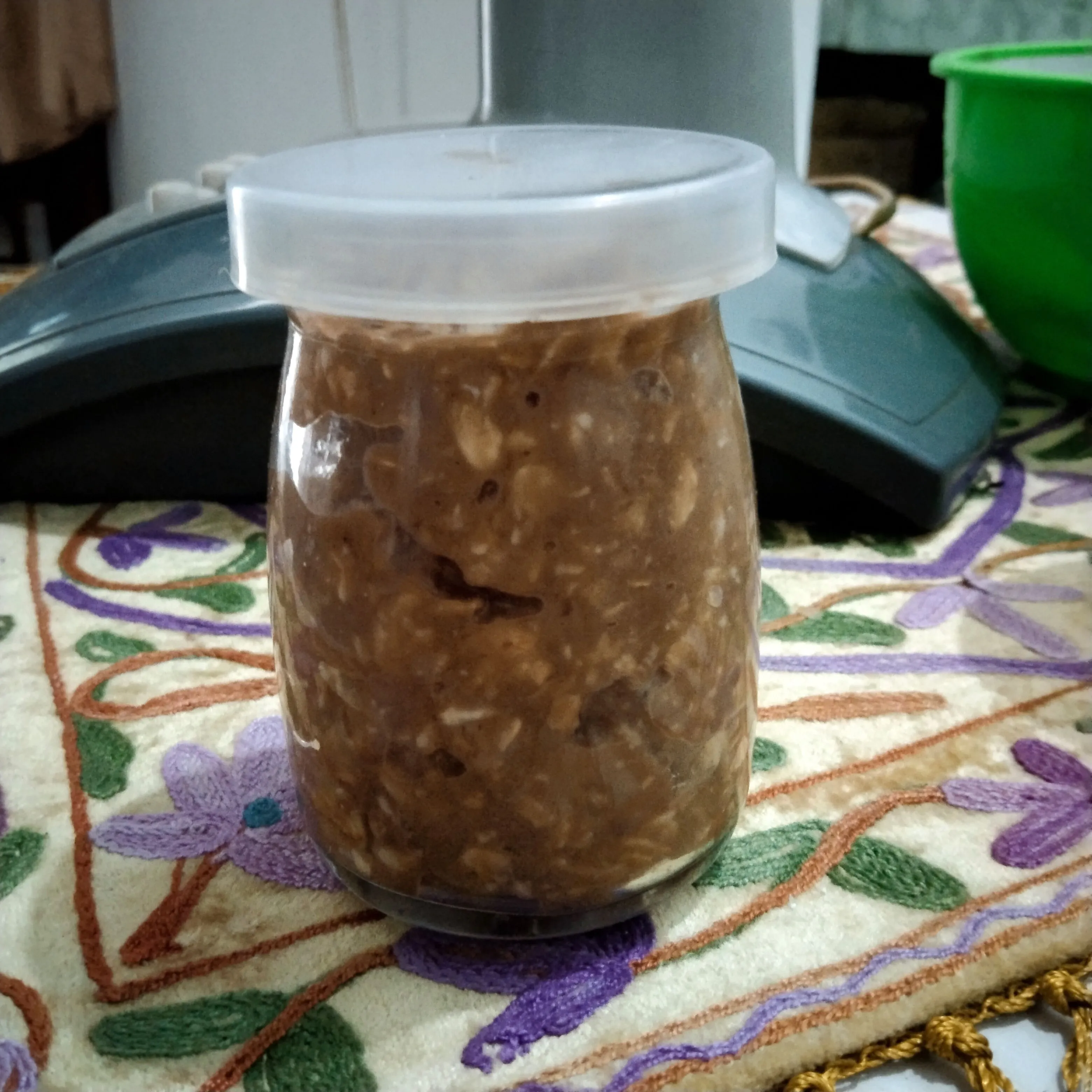 Step 6 Oats Choco Jam